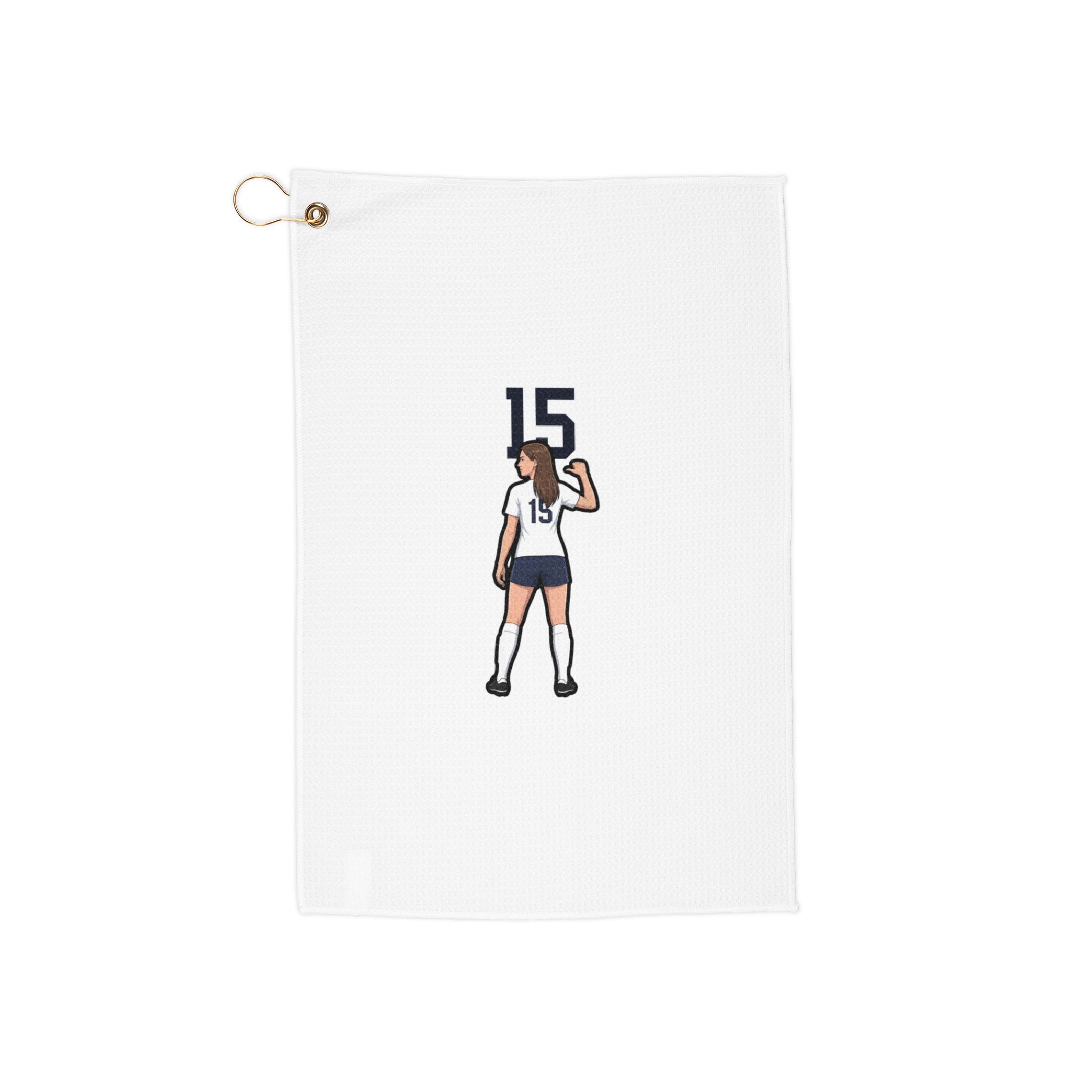 Golf Towel — character_number_top in Classic