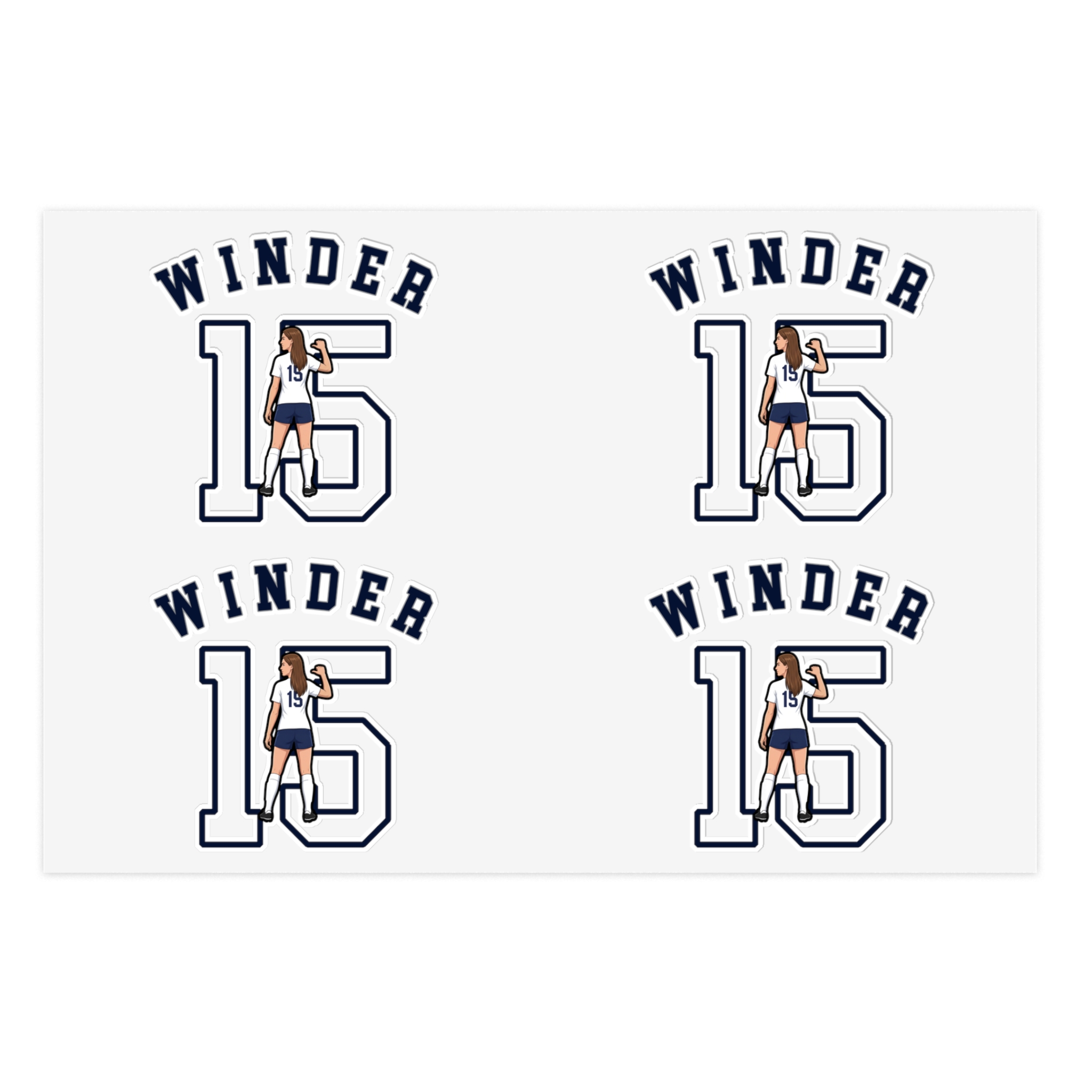 Sticker Sheet — character_shirsey_arch in Classic