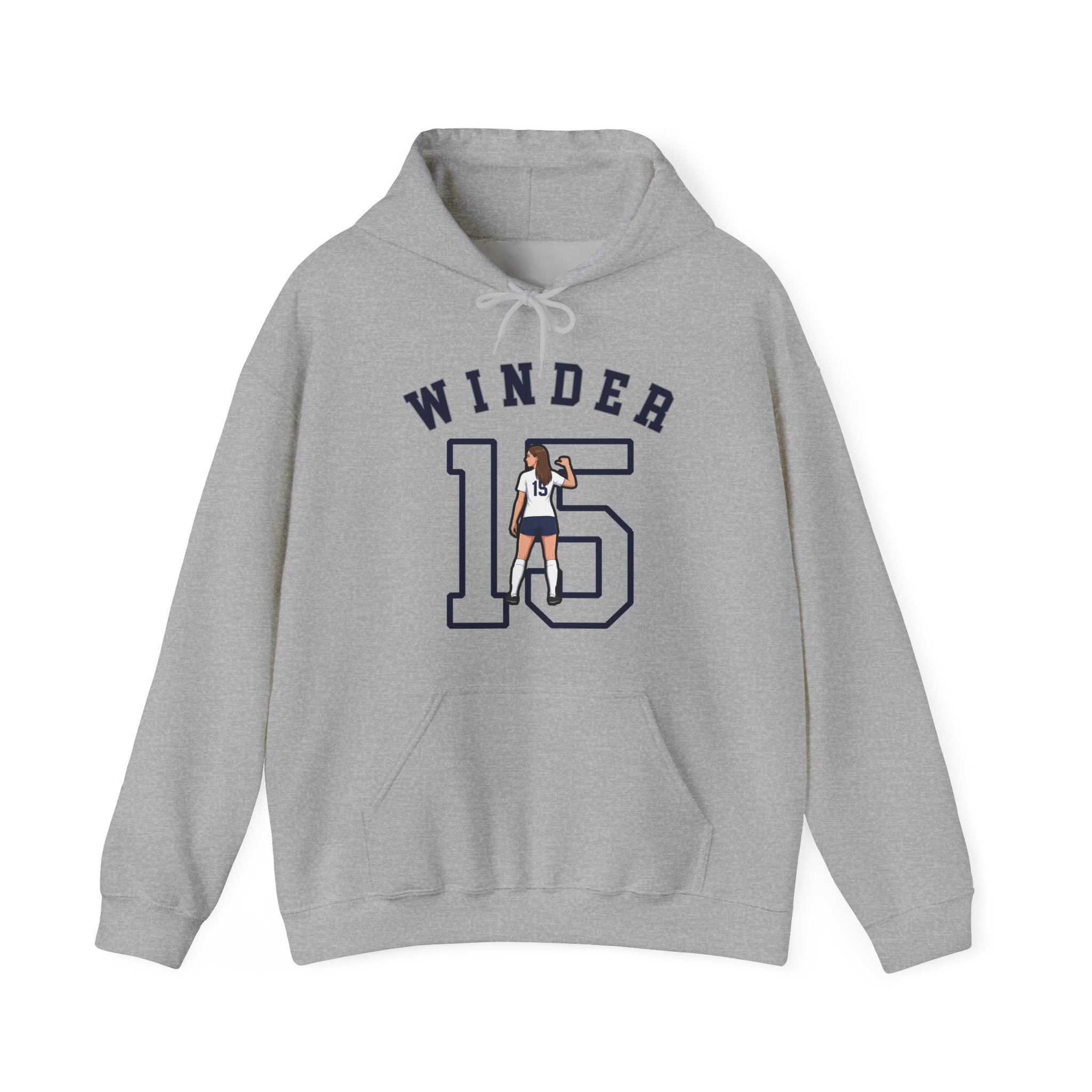 Hoodie — character_shirsey_arch in Grey