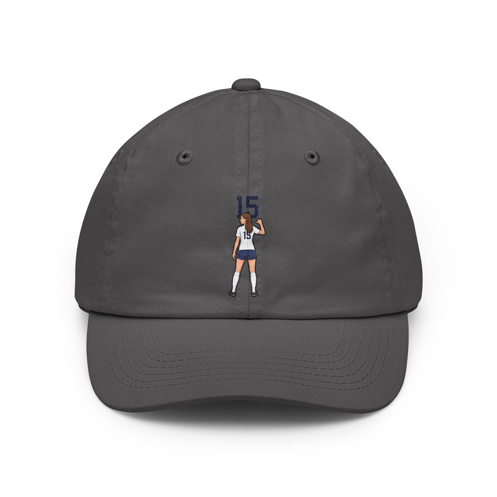 Classic Cap — character_number_top in Grey