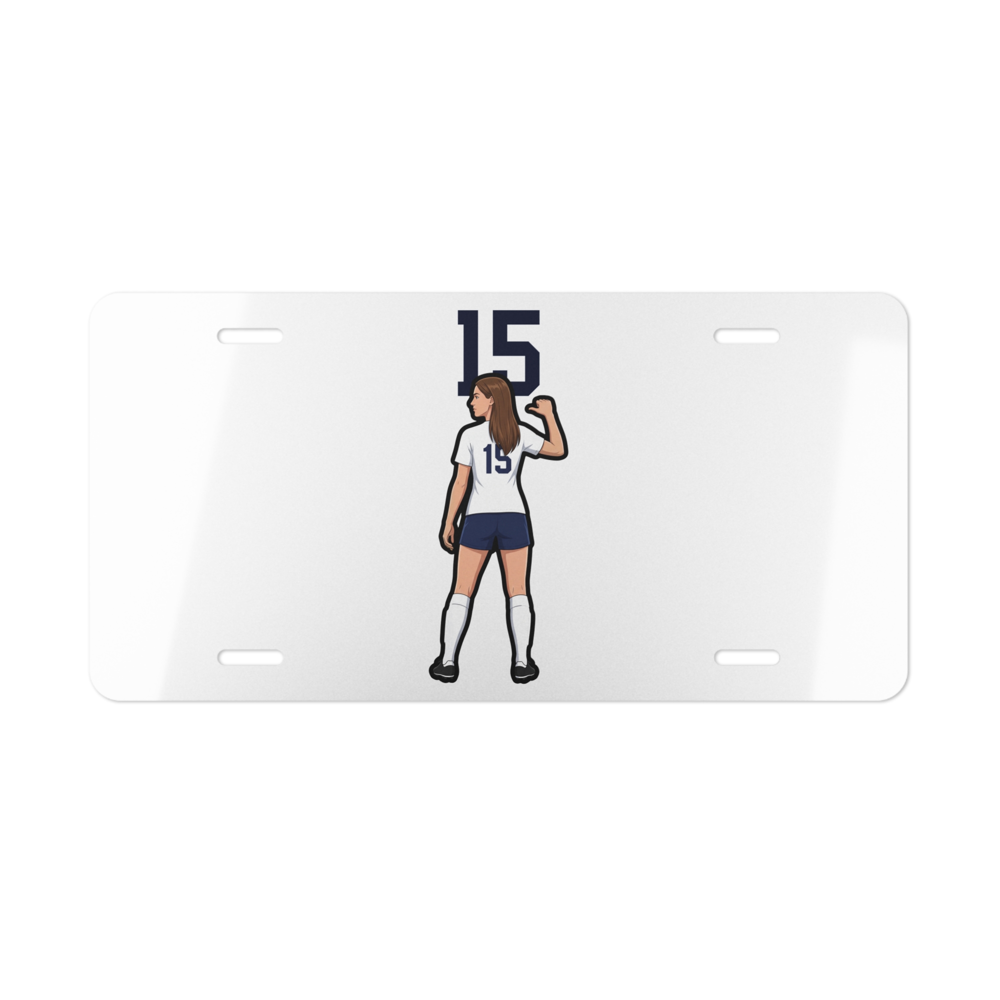 License Plate — character_number_top in Classic