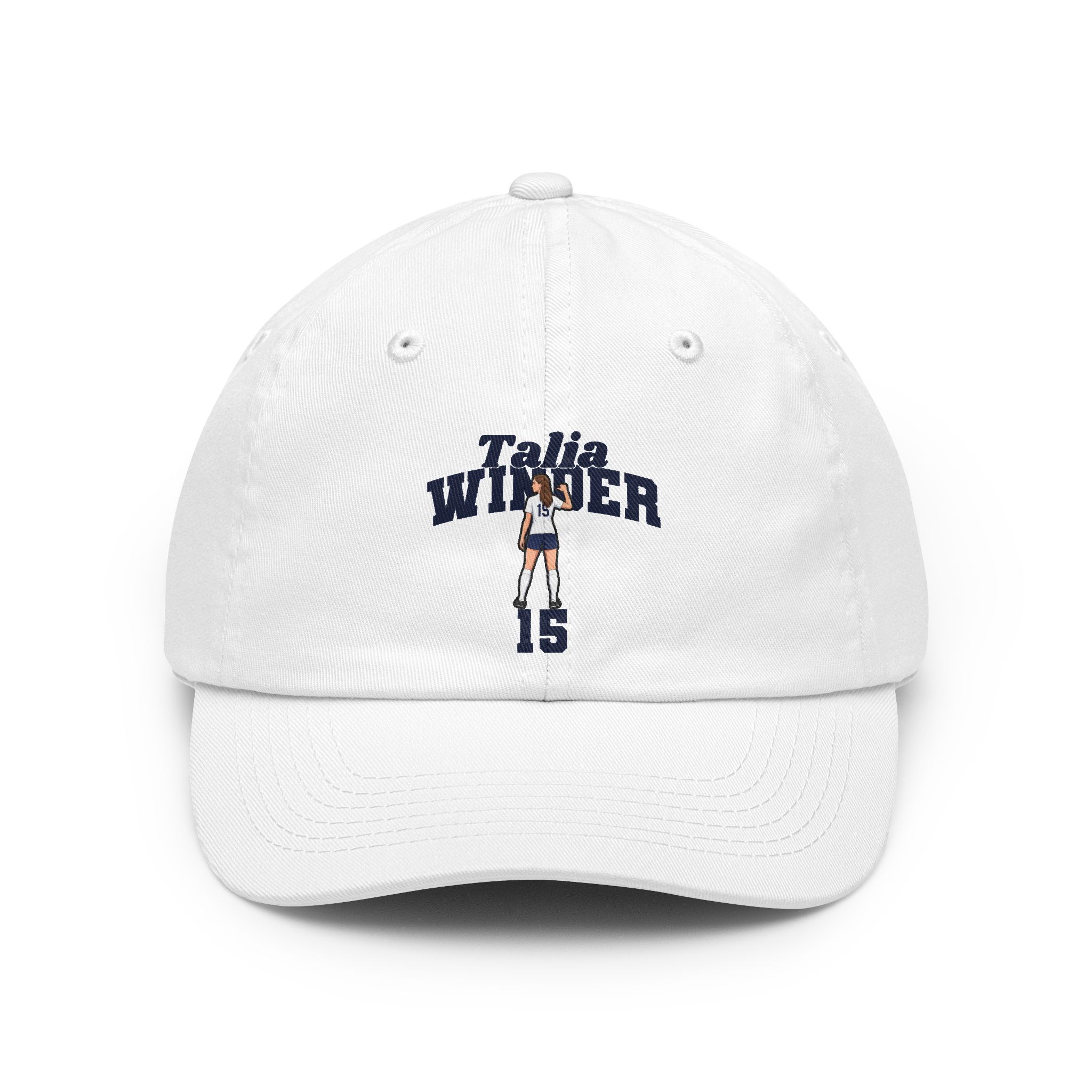 Classic Cap — character_signature_arch in White