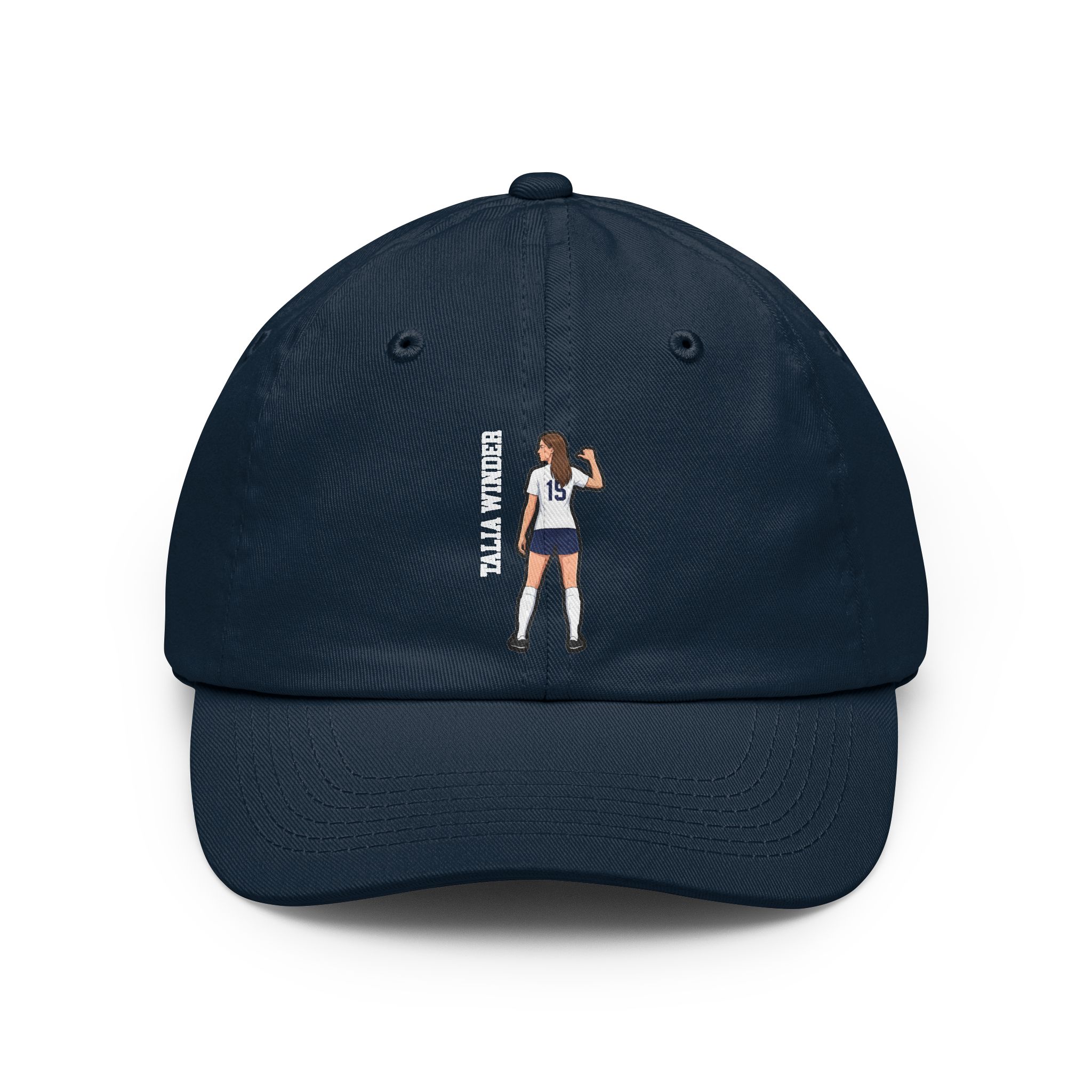 Classic Cap — character_name_vertical in Navy
