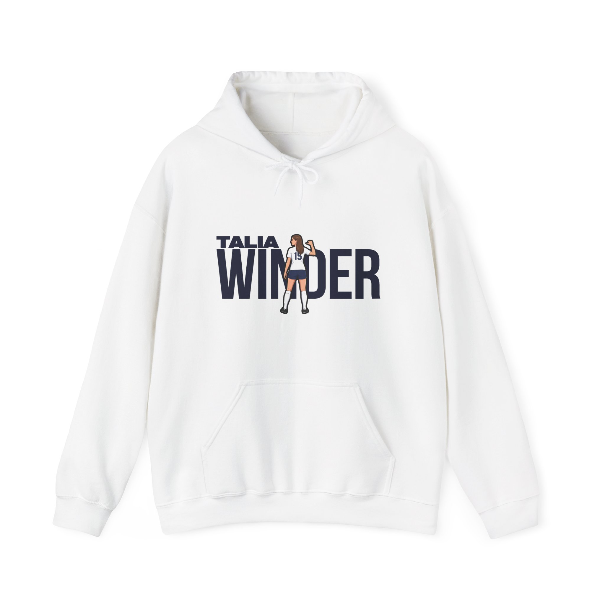 Hoodie — character_player_name in White