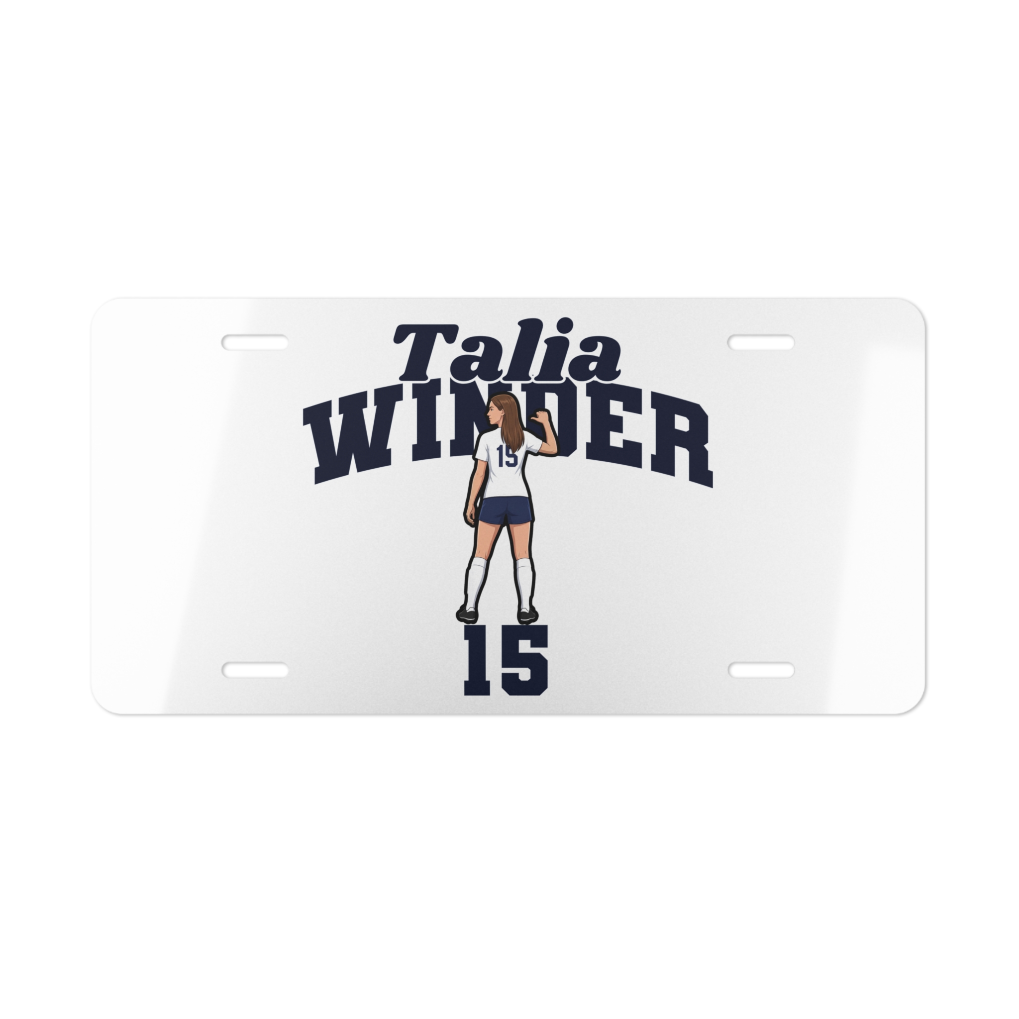 License Plate — character_signature_arch in Classic