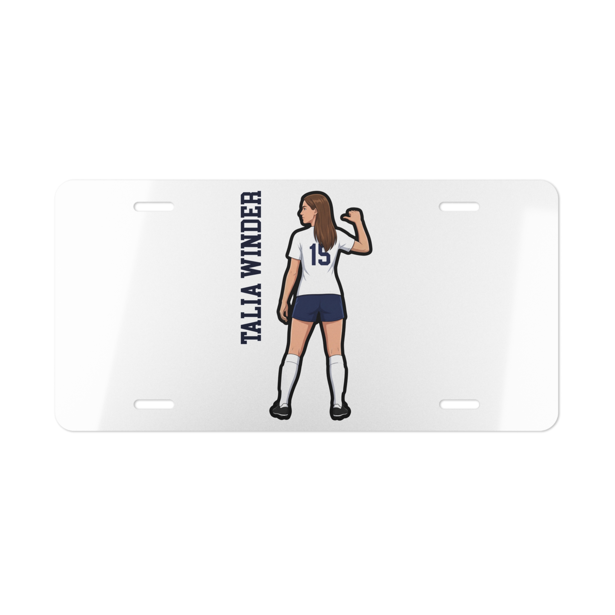 License Plate — character_name_vertical in Classic