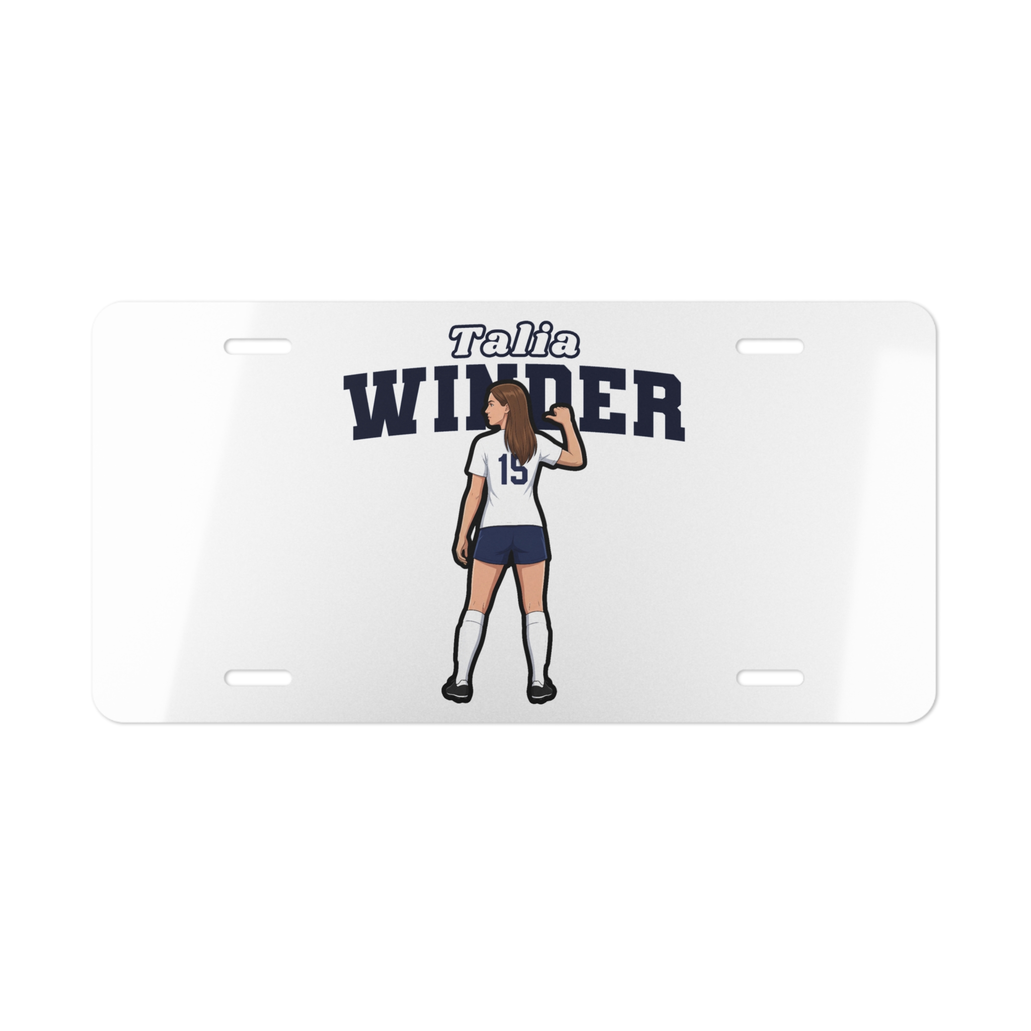 License Plate — character_name_arch in Classic