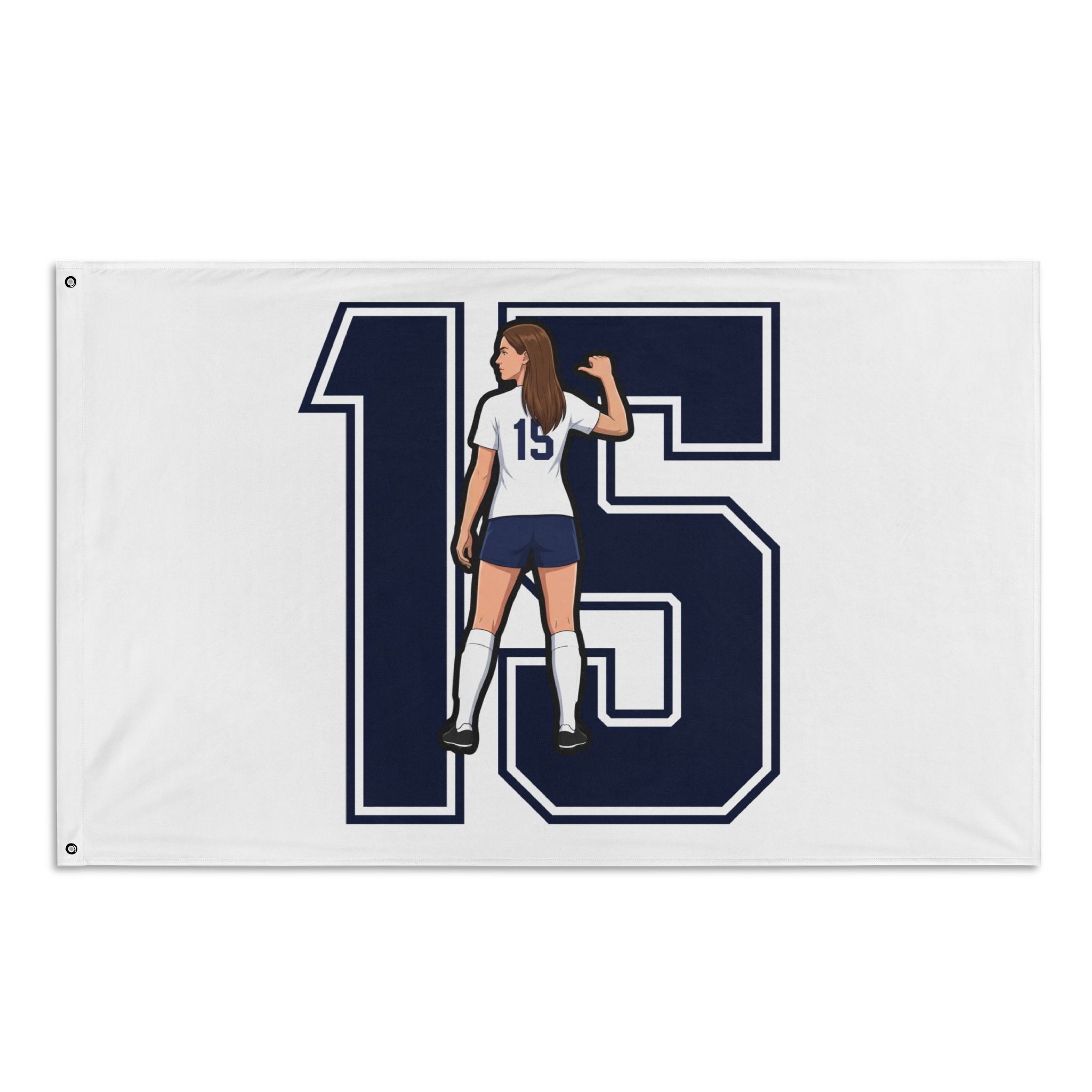Flag (35 × 56 in) — character_number in Classic