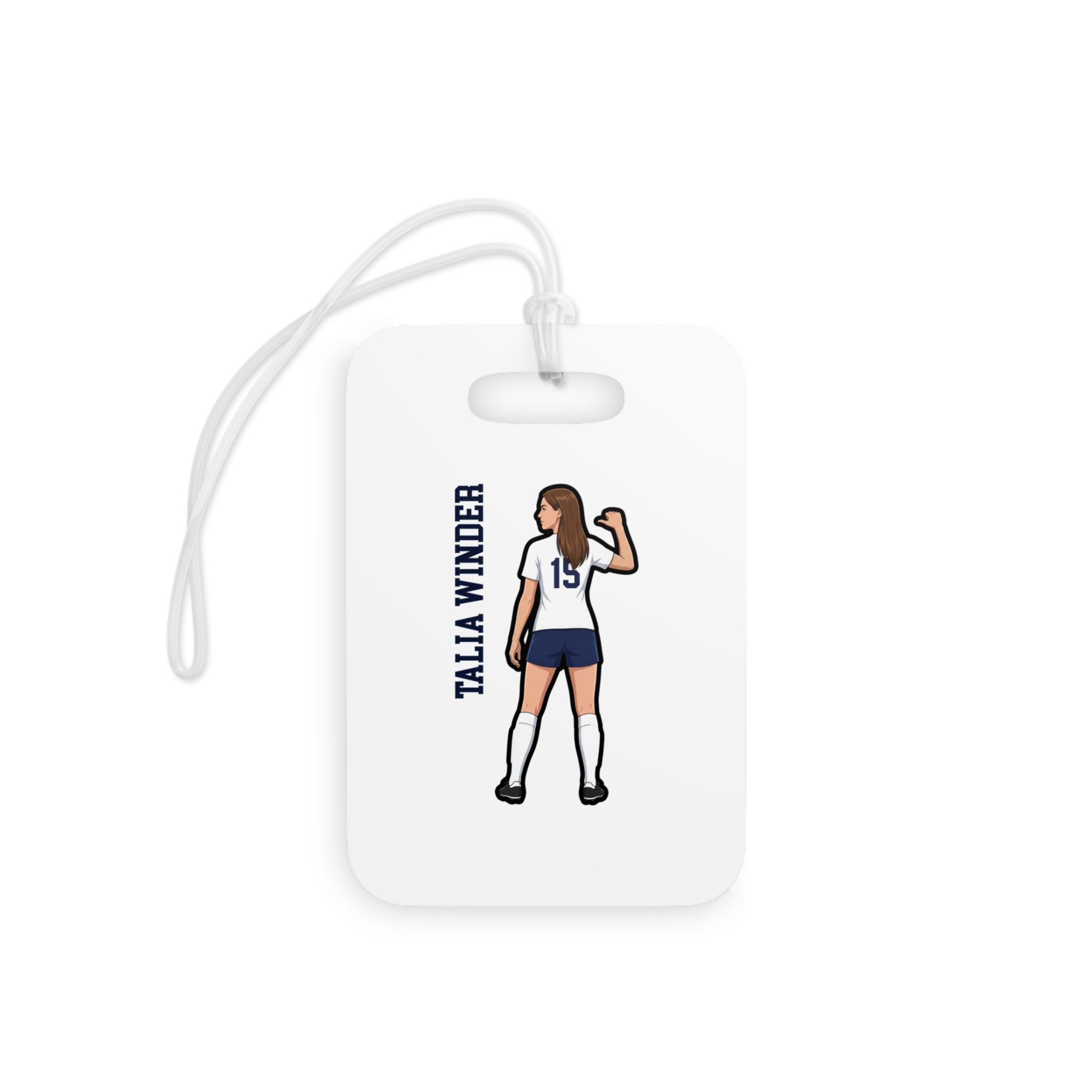 Bag Tag — character_name_vertical in Classic