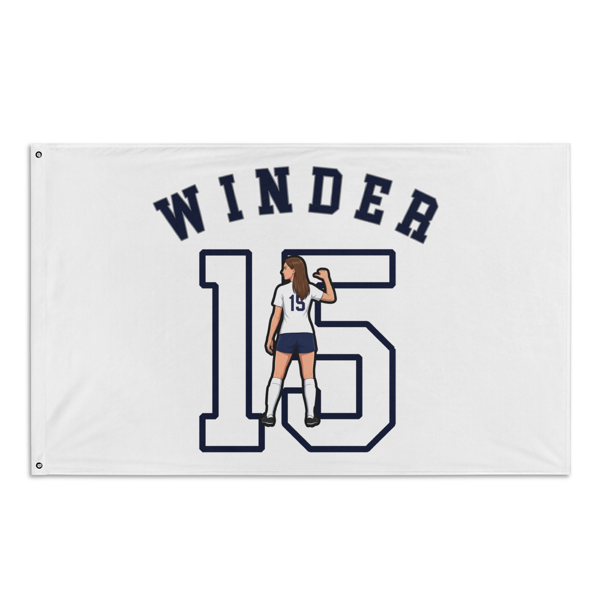 Flag (35 × 56 in) — character_shirsey_arch in Classic