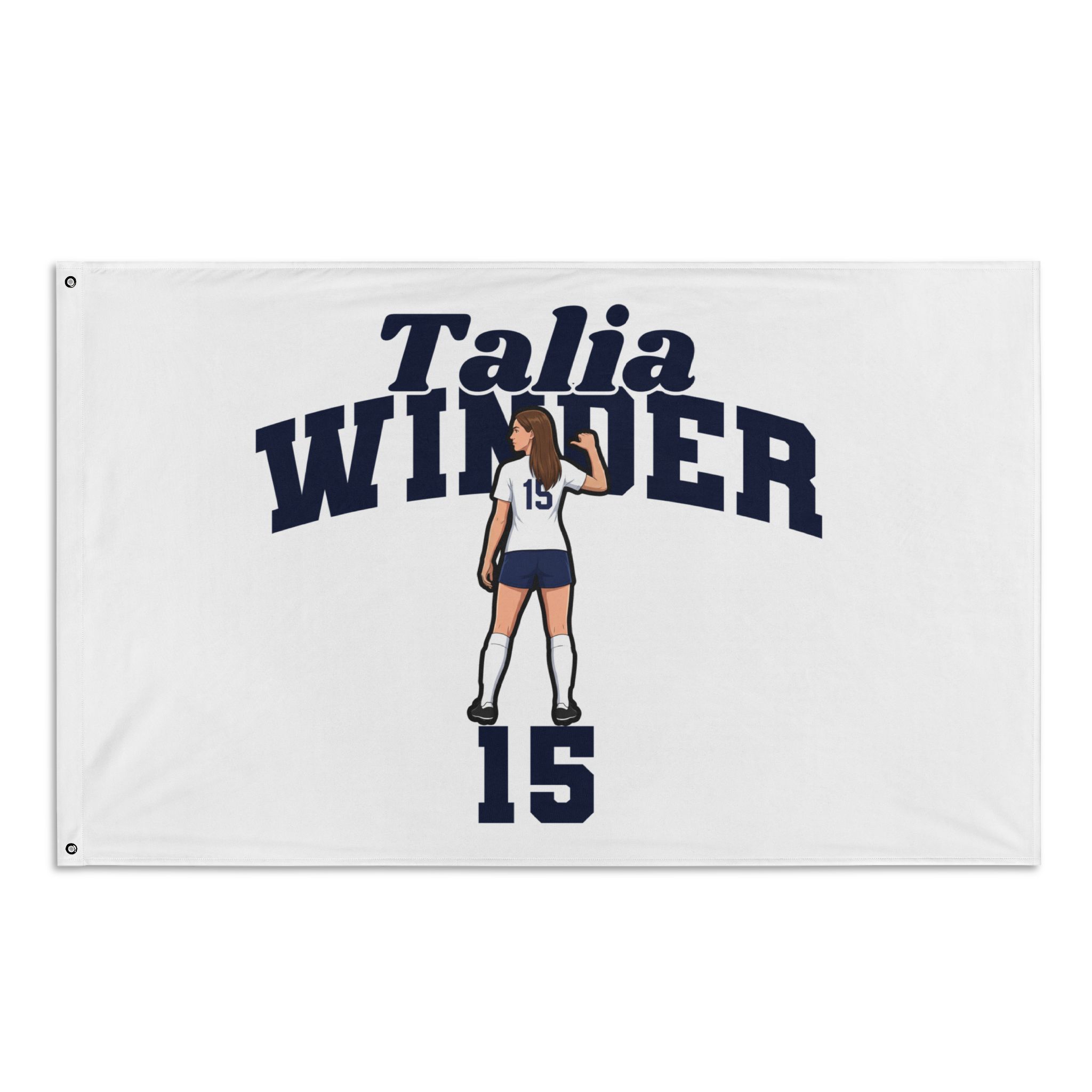 Flag (35 × 56 in) — character_signature_arch in Classic
