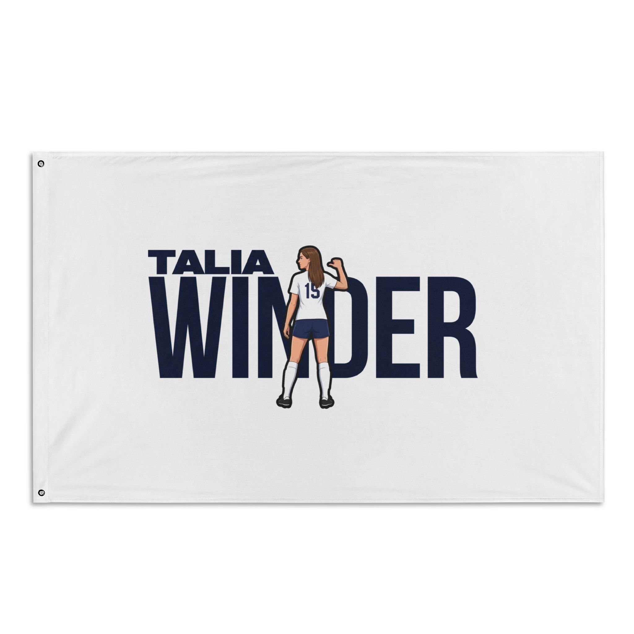 Flag (35 × 56 in) — character_player_name in Classic
