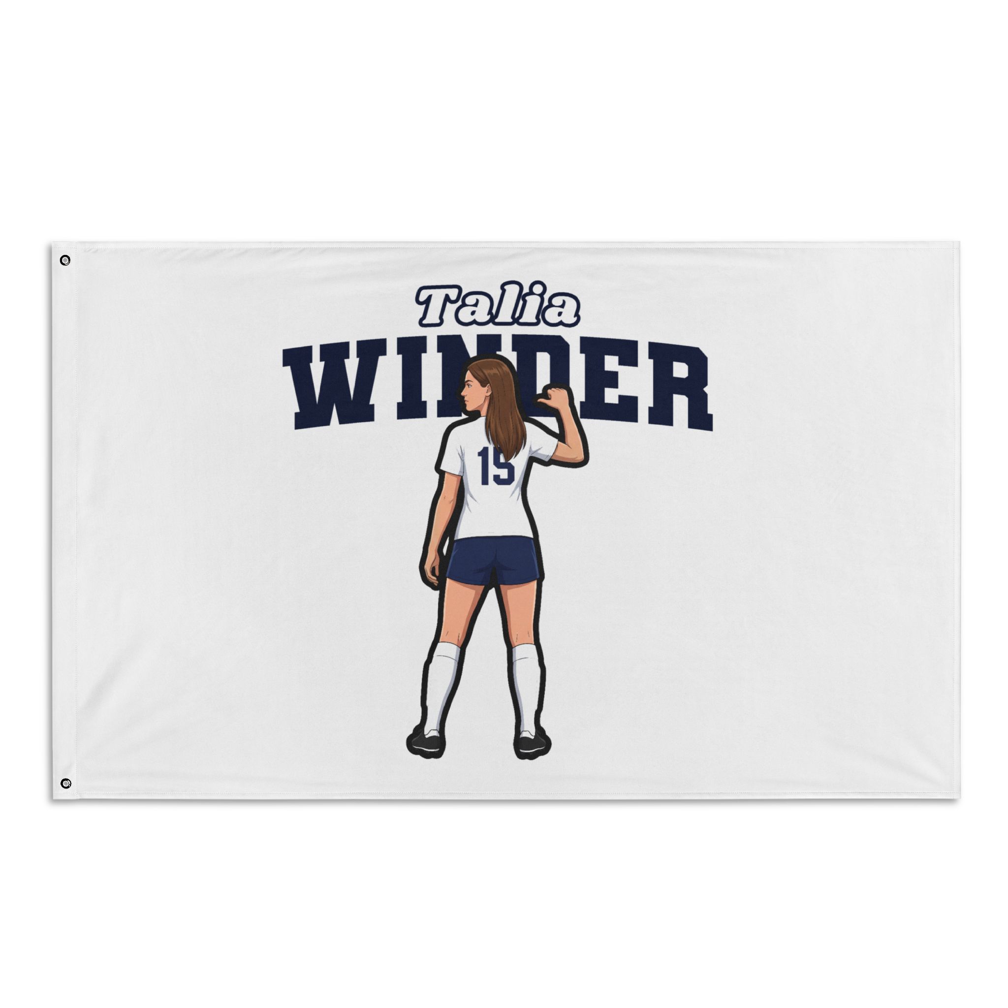 Flag (35 × 56 in) — character_name_arch in Classic