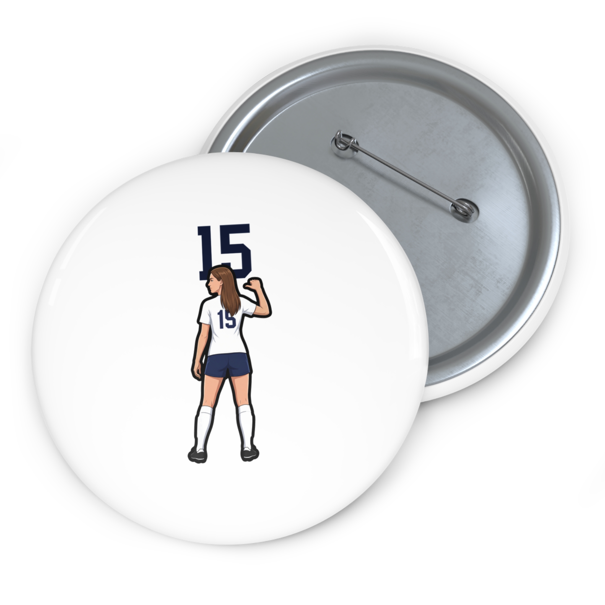 Game Day Pin — character_number_top in Classic