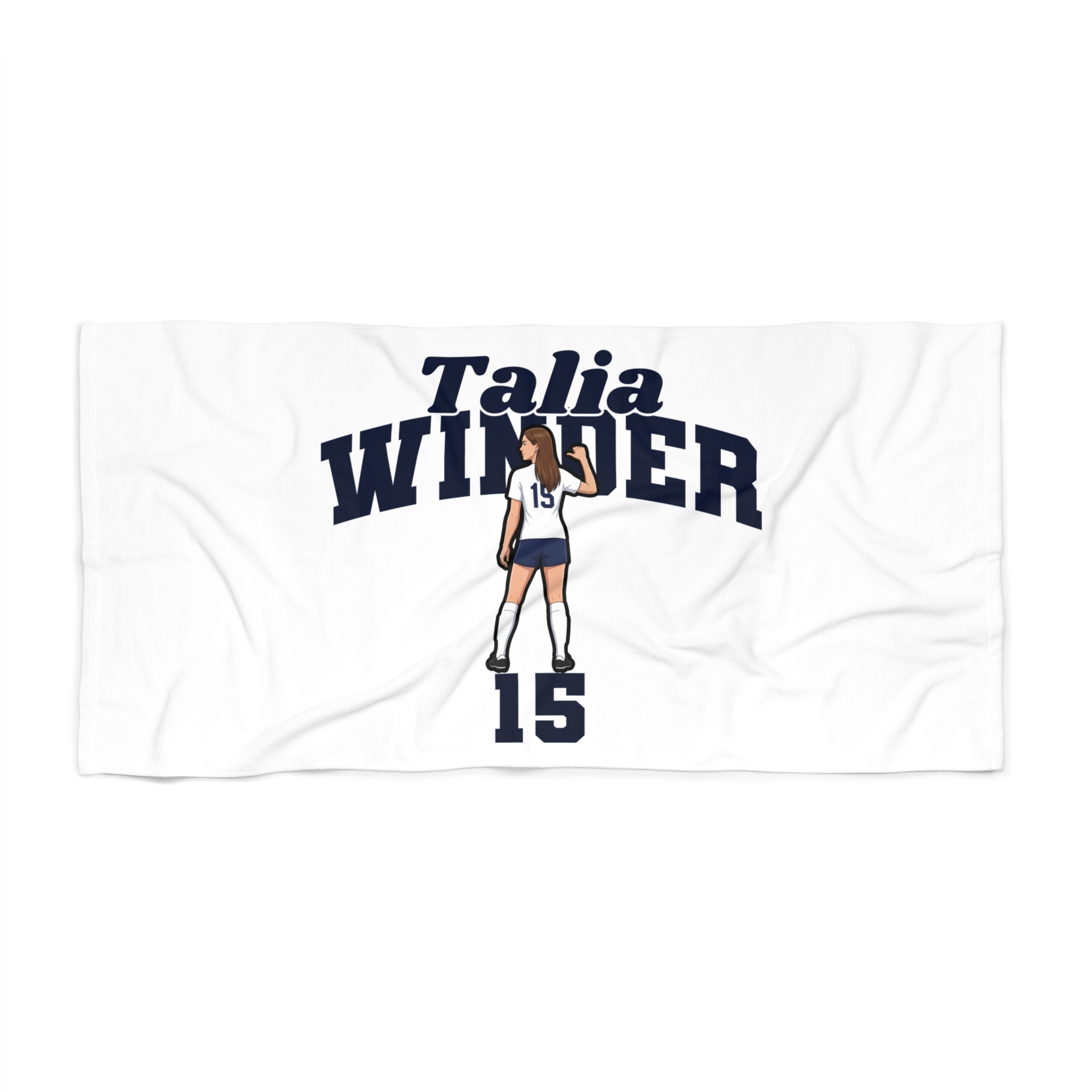 Beach Towel — character_signature_arch in Classic