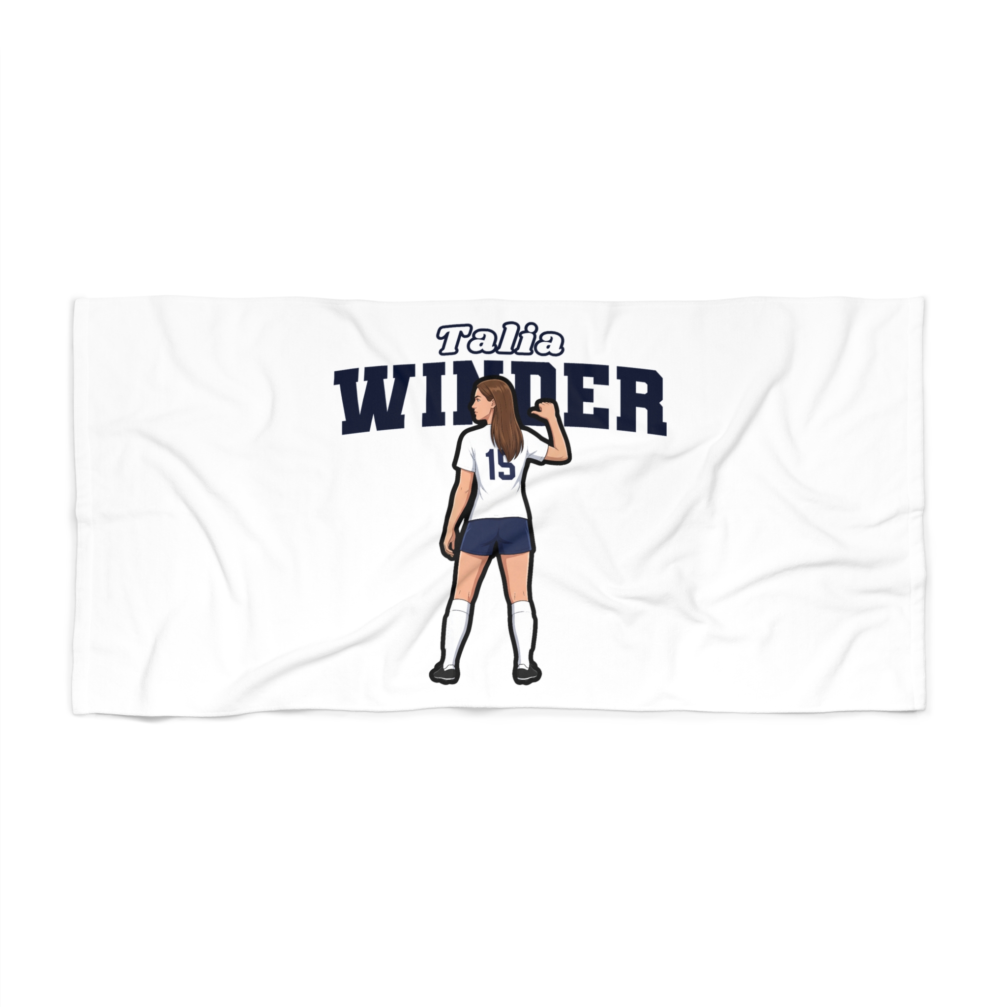 Beach Towel — character_name_arch in Classic