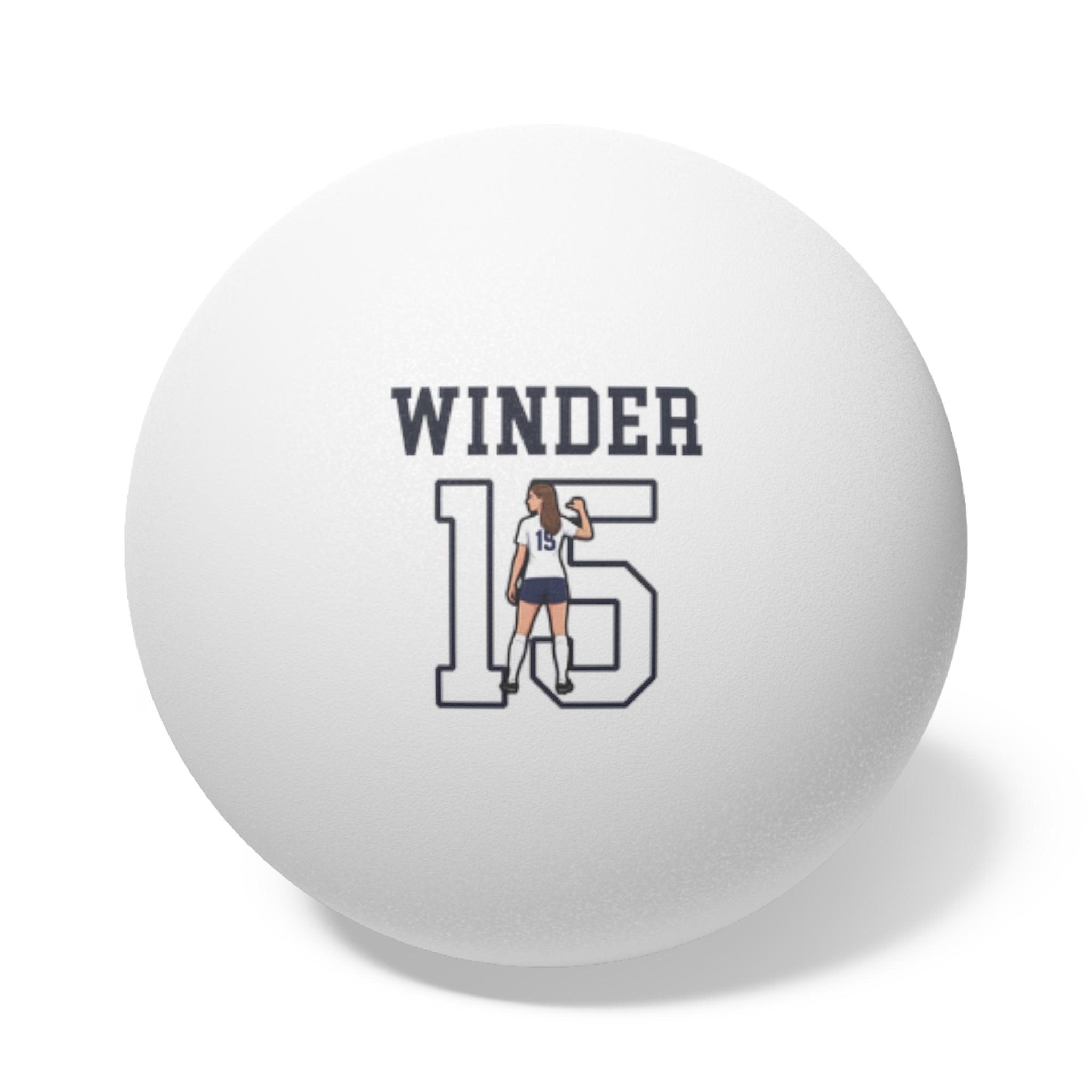Ping Pong Balls, 6 pcs — character_shirsey in White