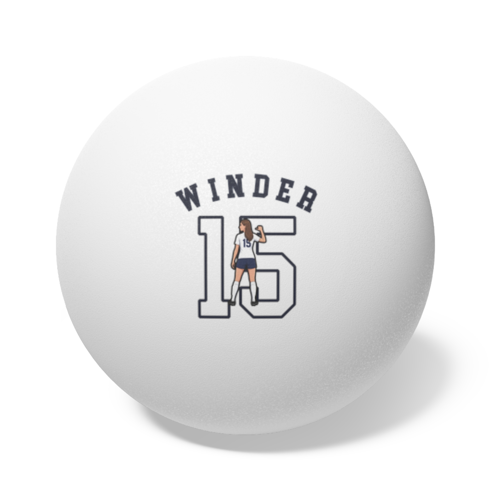 Ping Pong Balls, 6 pcs — character_shirsey_arch in White