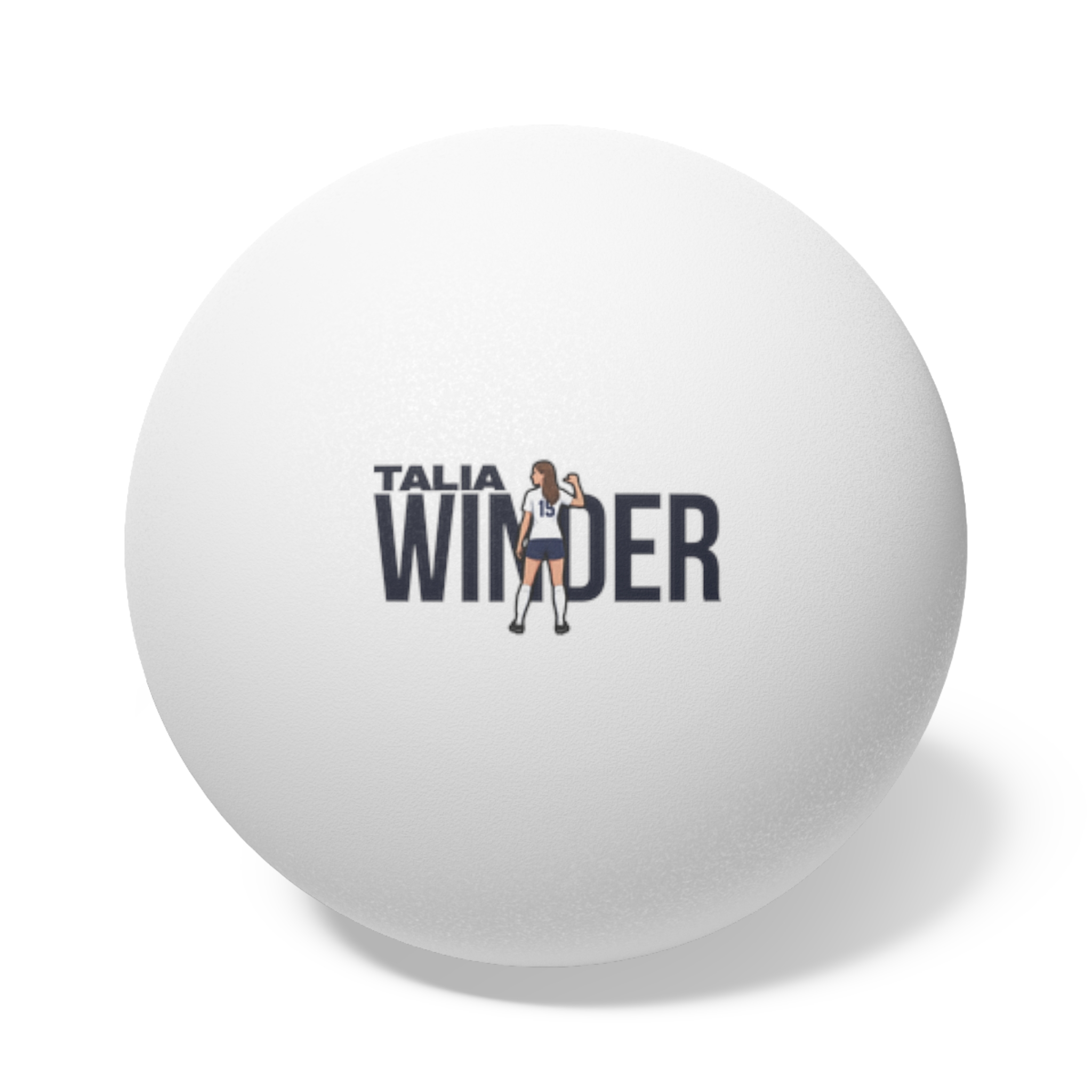 Ping Pong Balls, 6 pcs — character_player_name in White