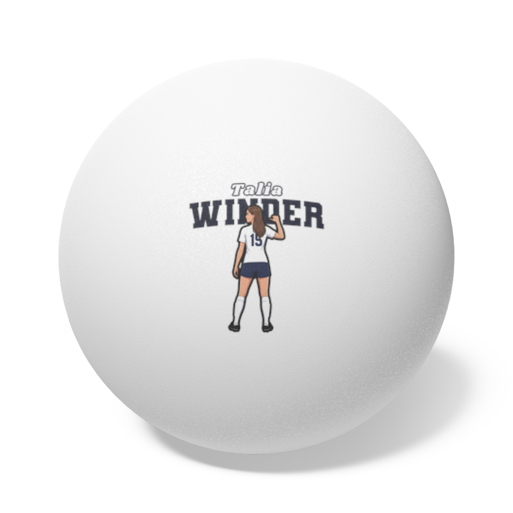 Ping Pong Balls, 6 pcs — character_name_arch in White