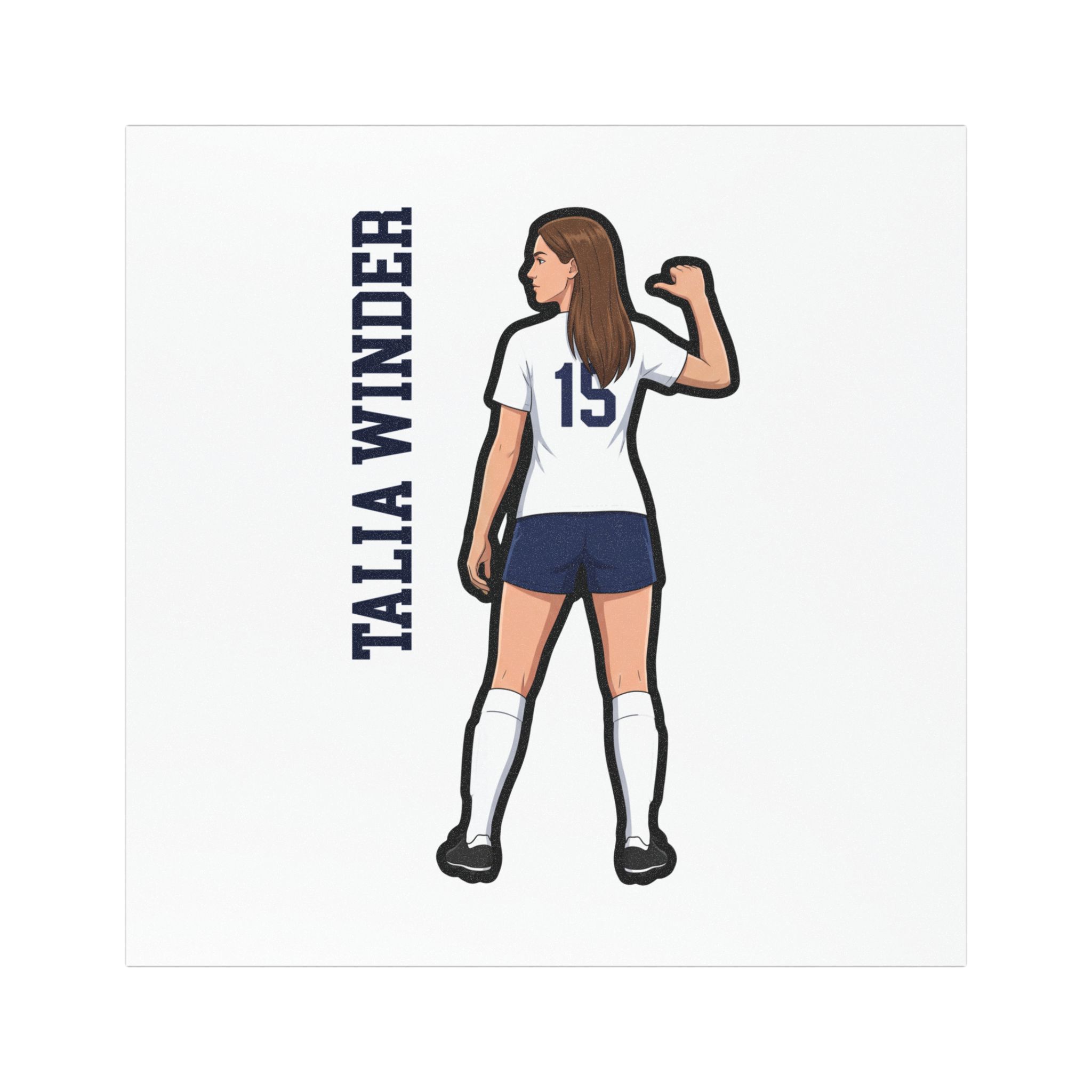 Car Magnets — character_name_vertical in Classic