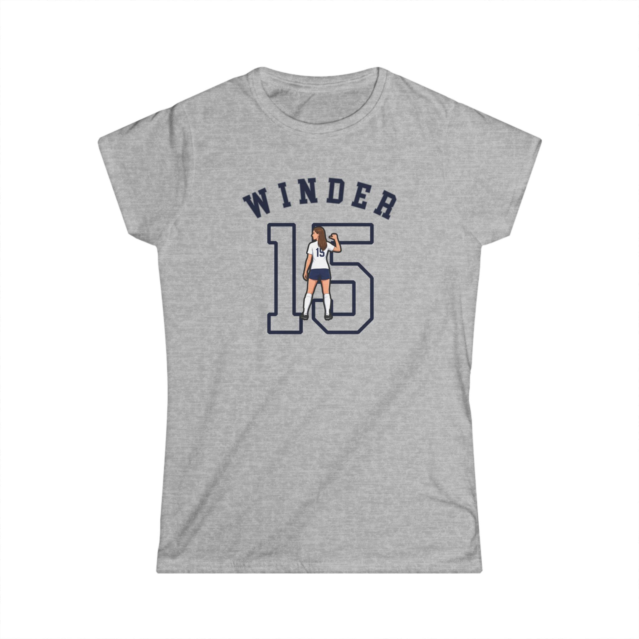 Women's Softstyle Tee — character_shirsey_arch in Grey