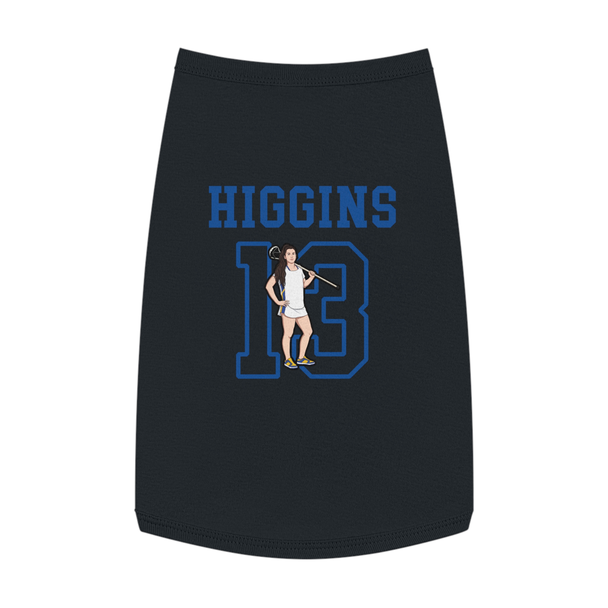 Pet Tank Top — character_shirsey in Black