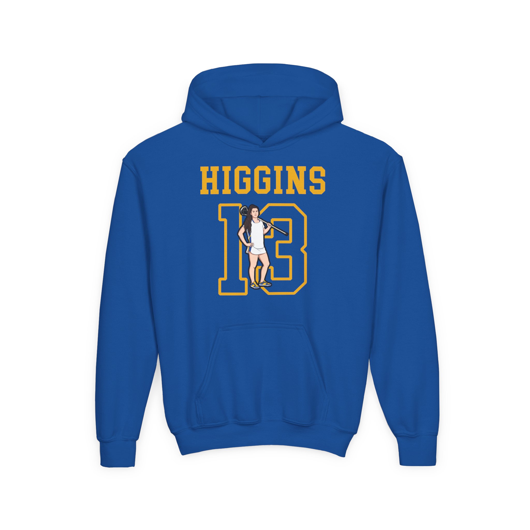 Youth Hoodie — character_shirsey in Royal