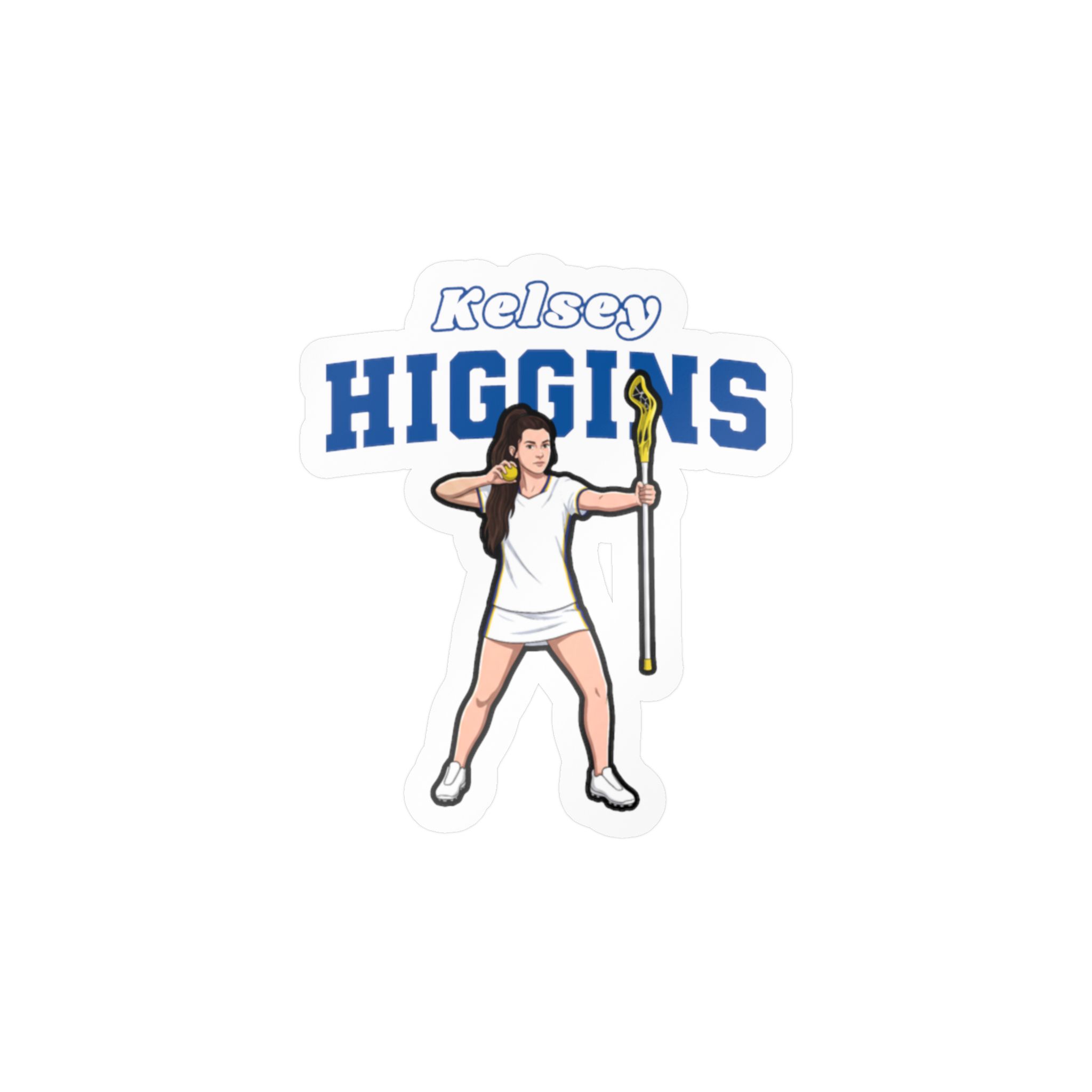 Vinyl Sticker — character_name_arch in Classic