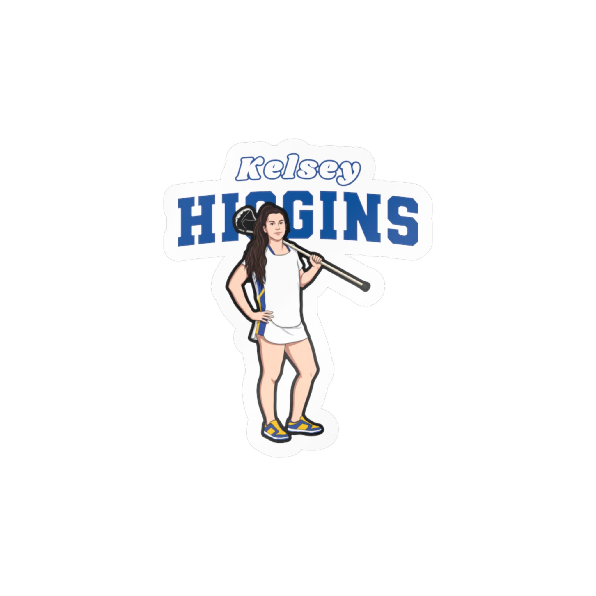 Vinyl Sticker — character_name_arch in Classic