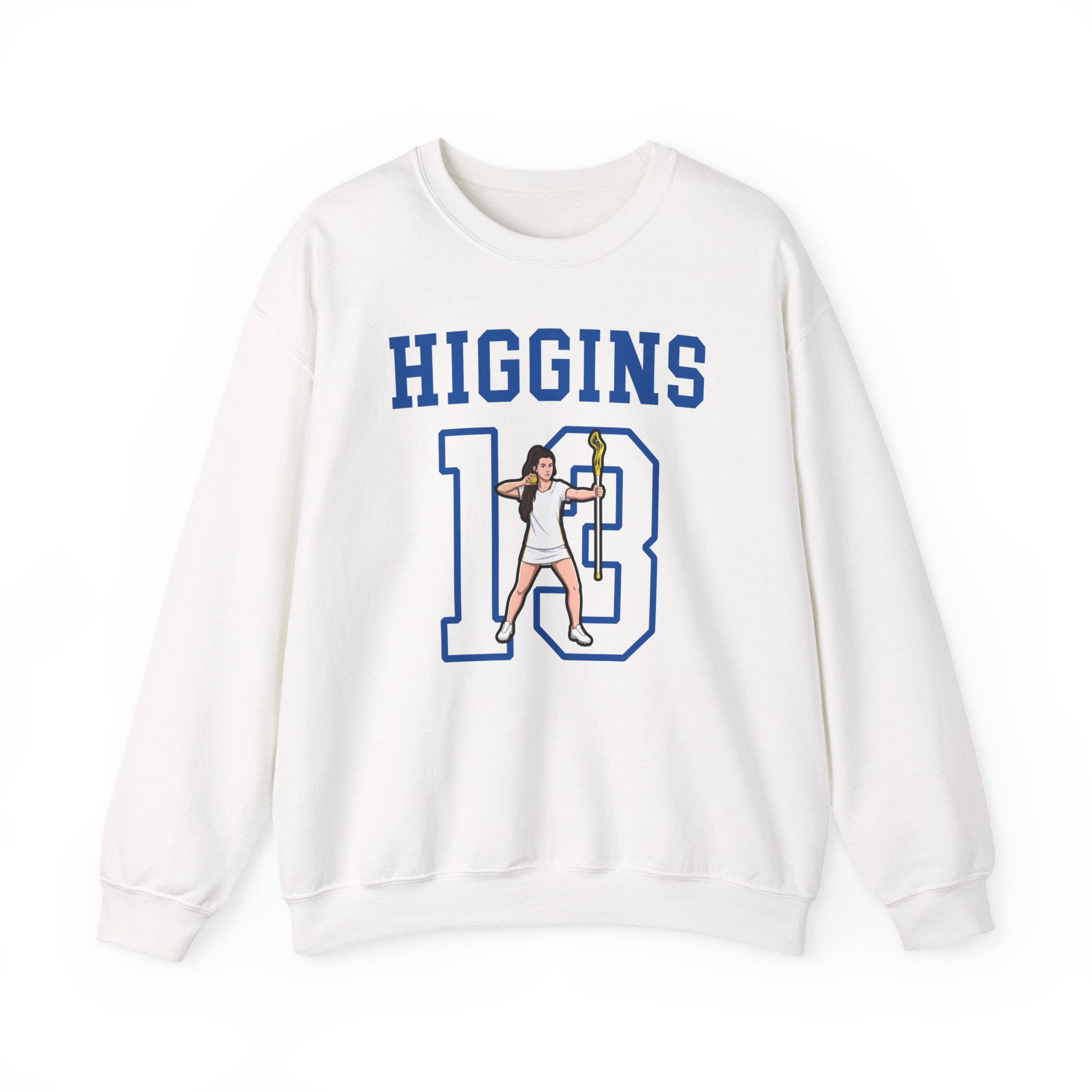 Crewneck Sweatshirt — character_shirsey in White