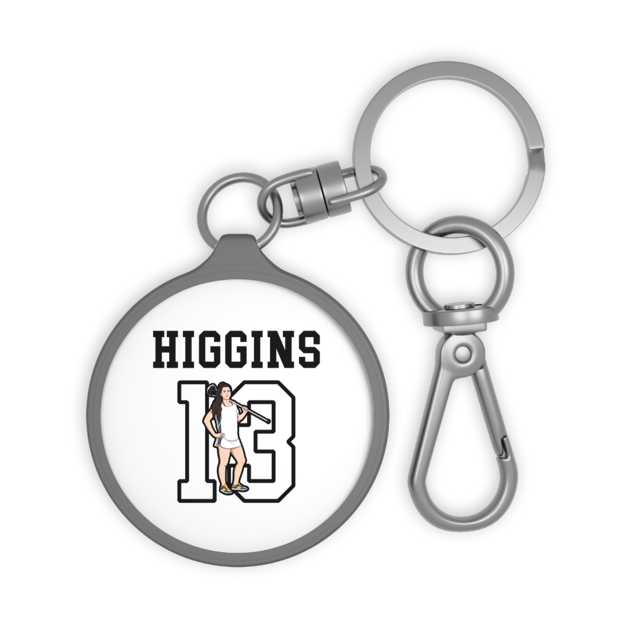 Keychain — character_shirsey in Grey