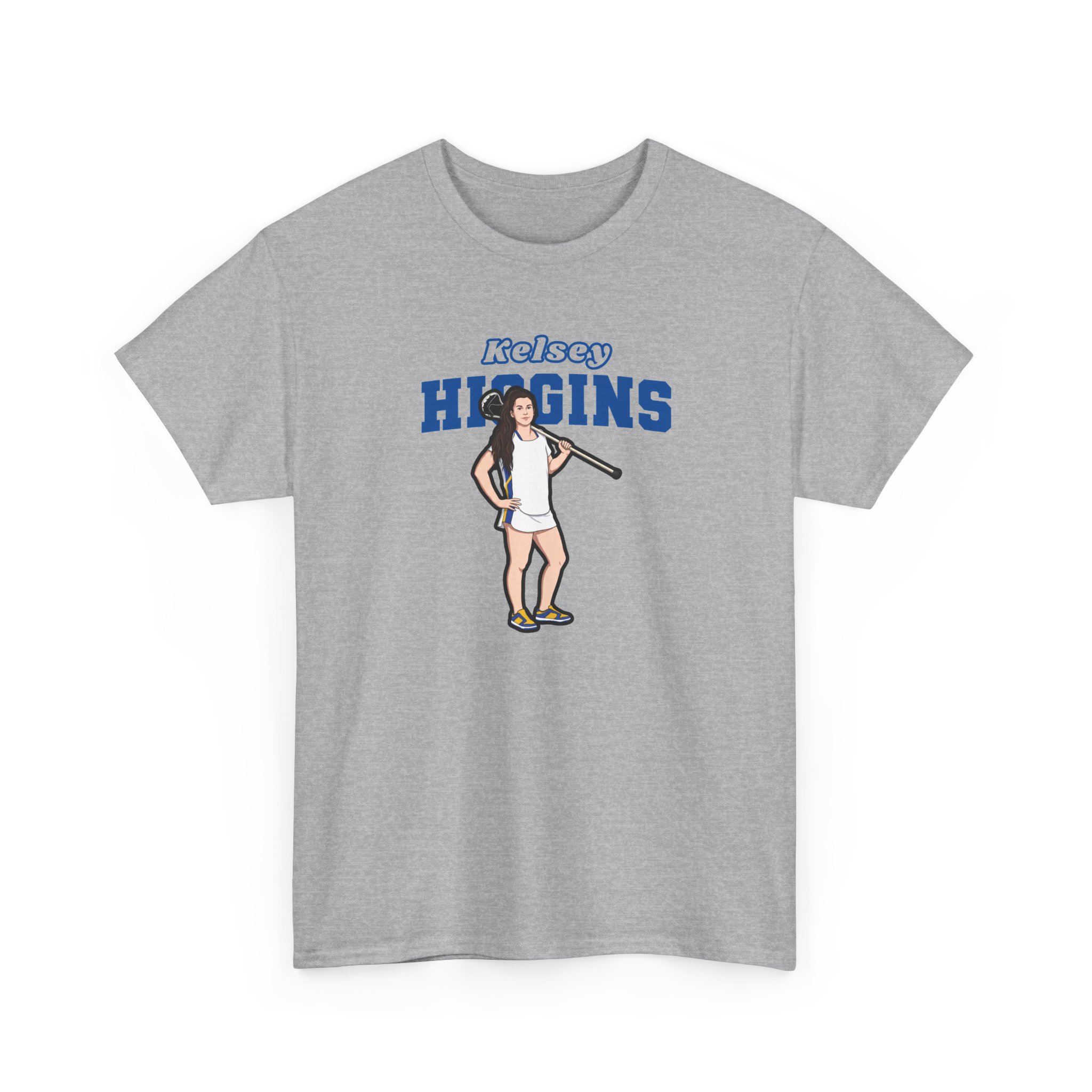 Tee — character_name_arch in Grey