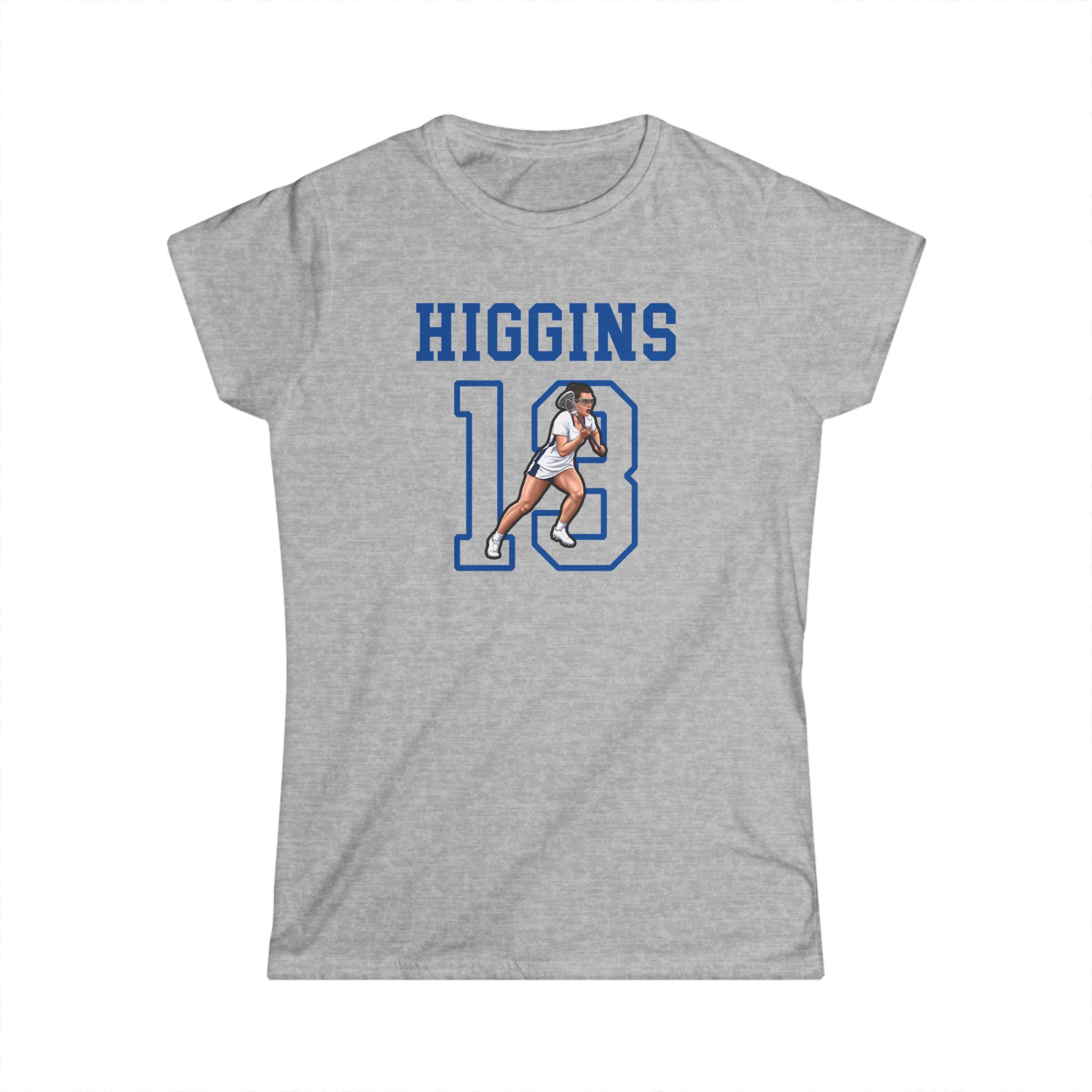 Women's Softstyle Tee — character_shirsey in Grey