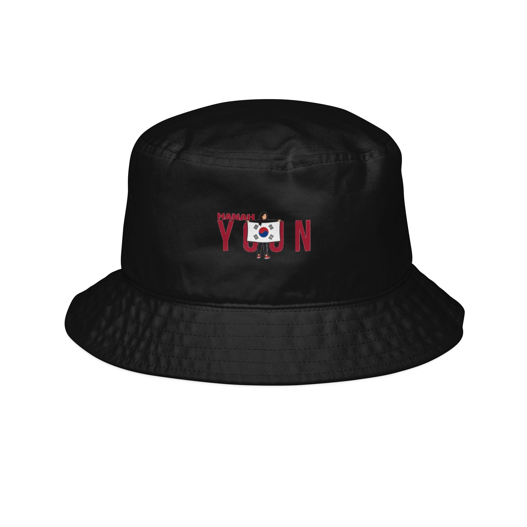 Bucket Hat — character_player_name in Black