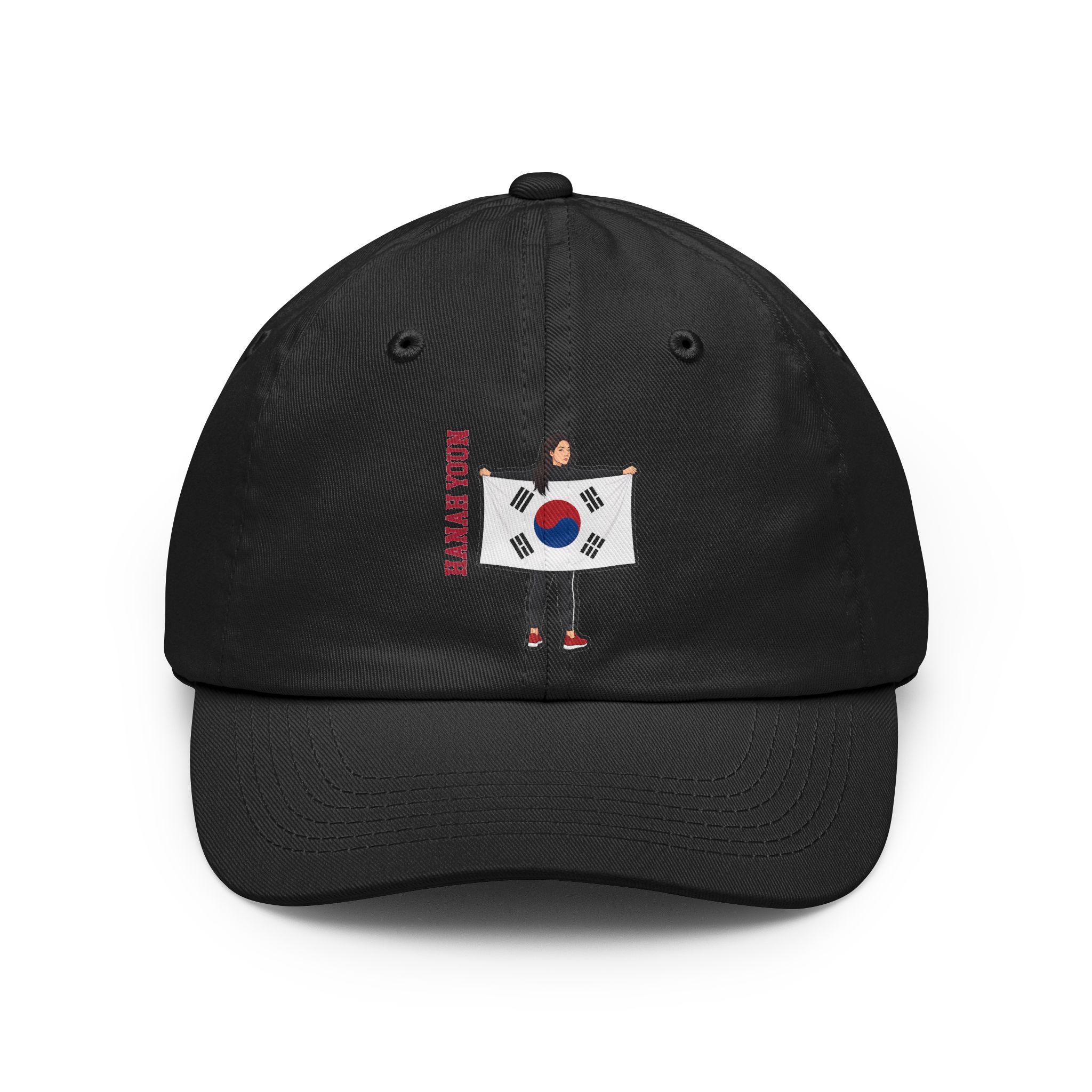 Classic Cap — character_name_vertical in Black