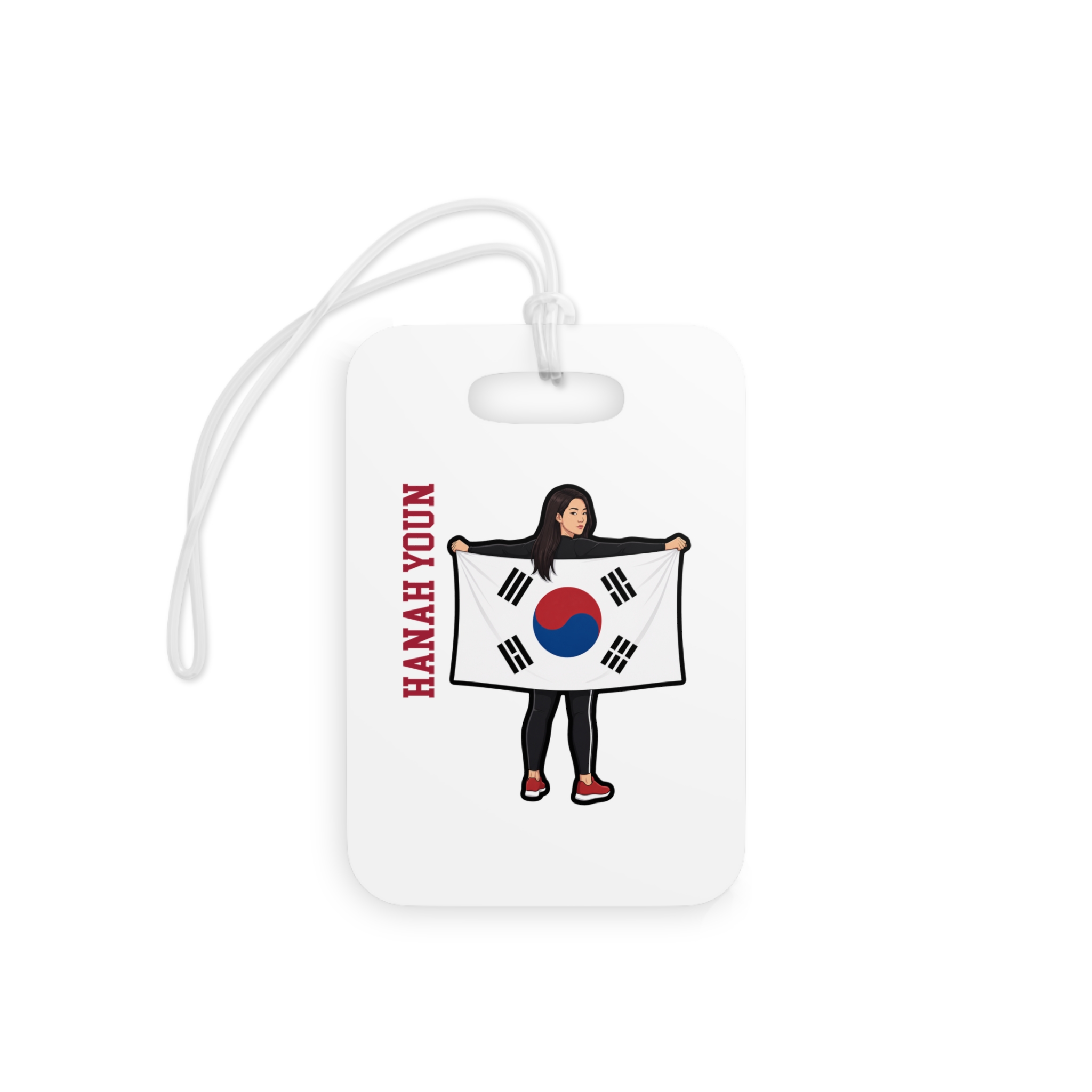 Bag Tag — character_name_vertical in Classic