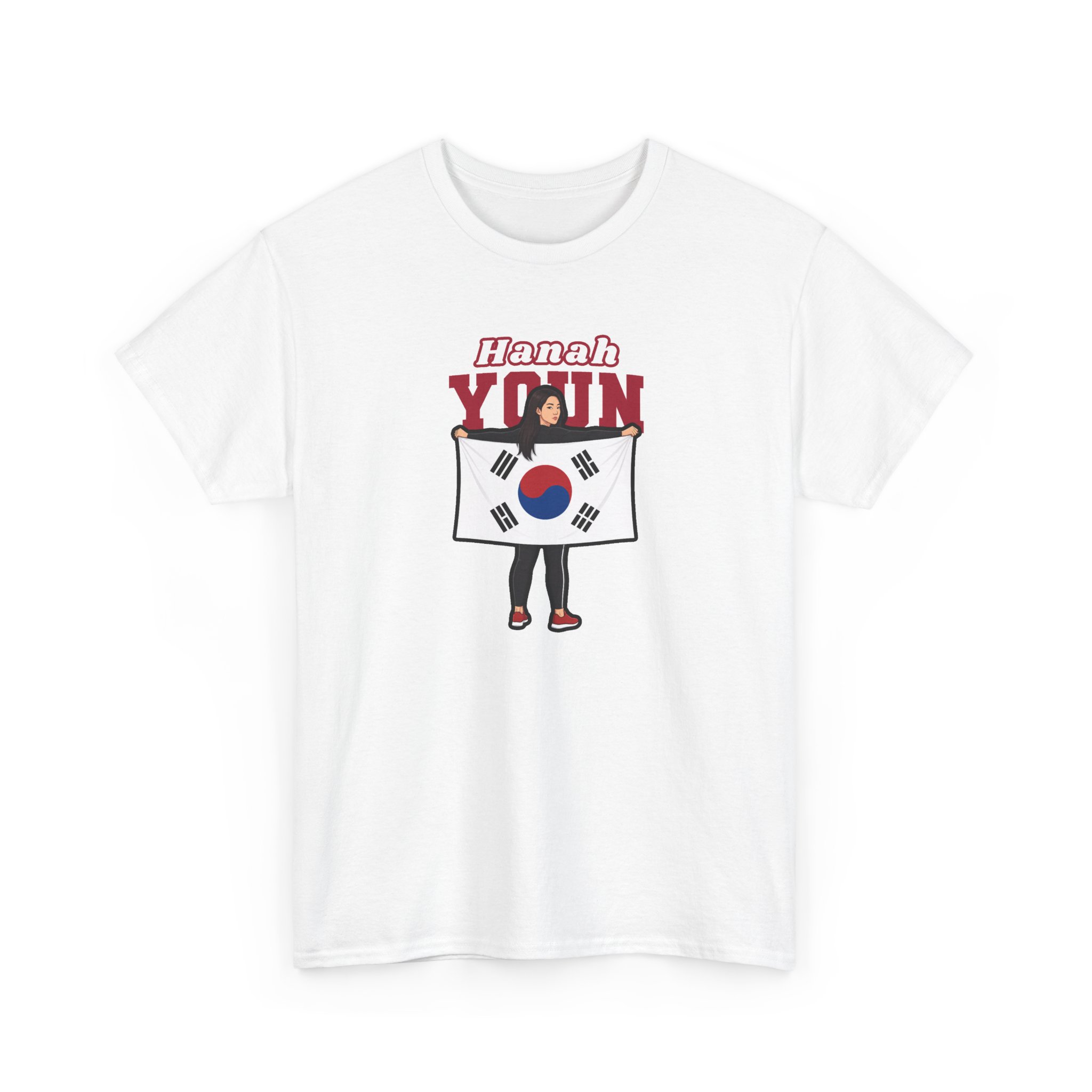 Tee — character_name_arch in White