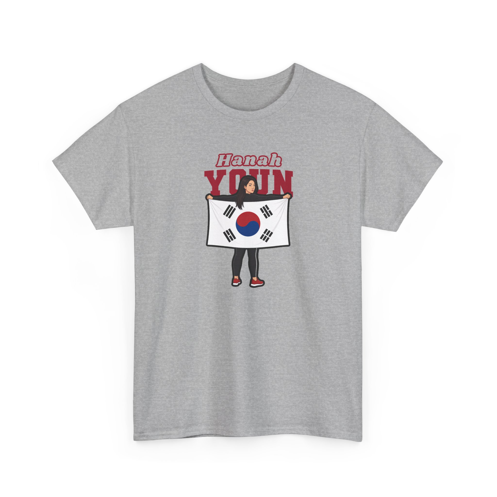 Tee — character_name_arch in Grey