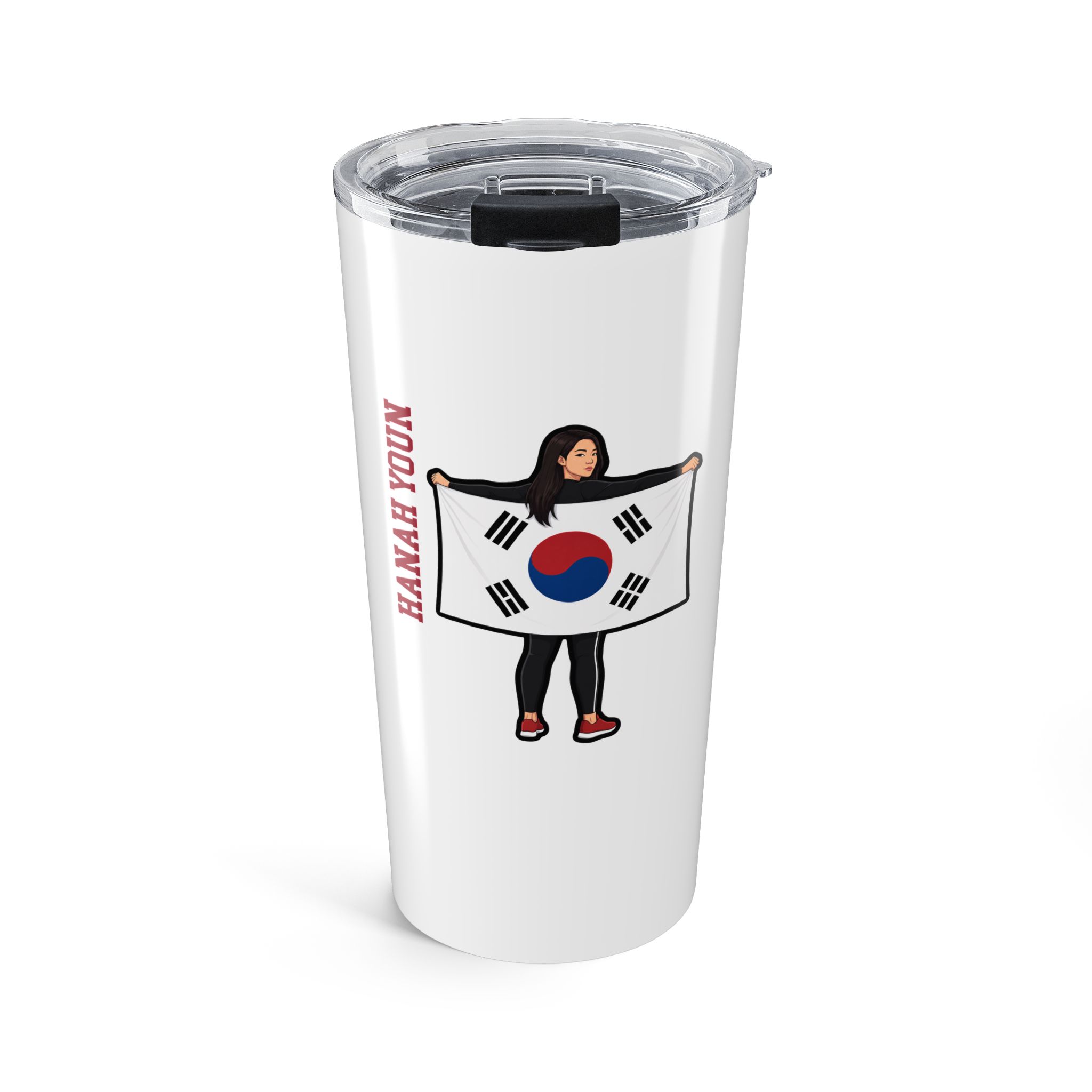 20oz Tumbler — character_name_vertical in Classic