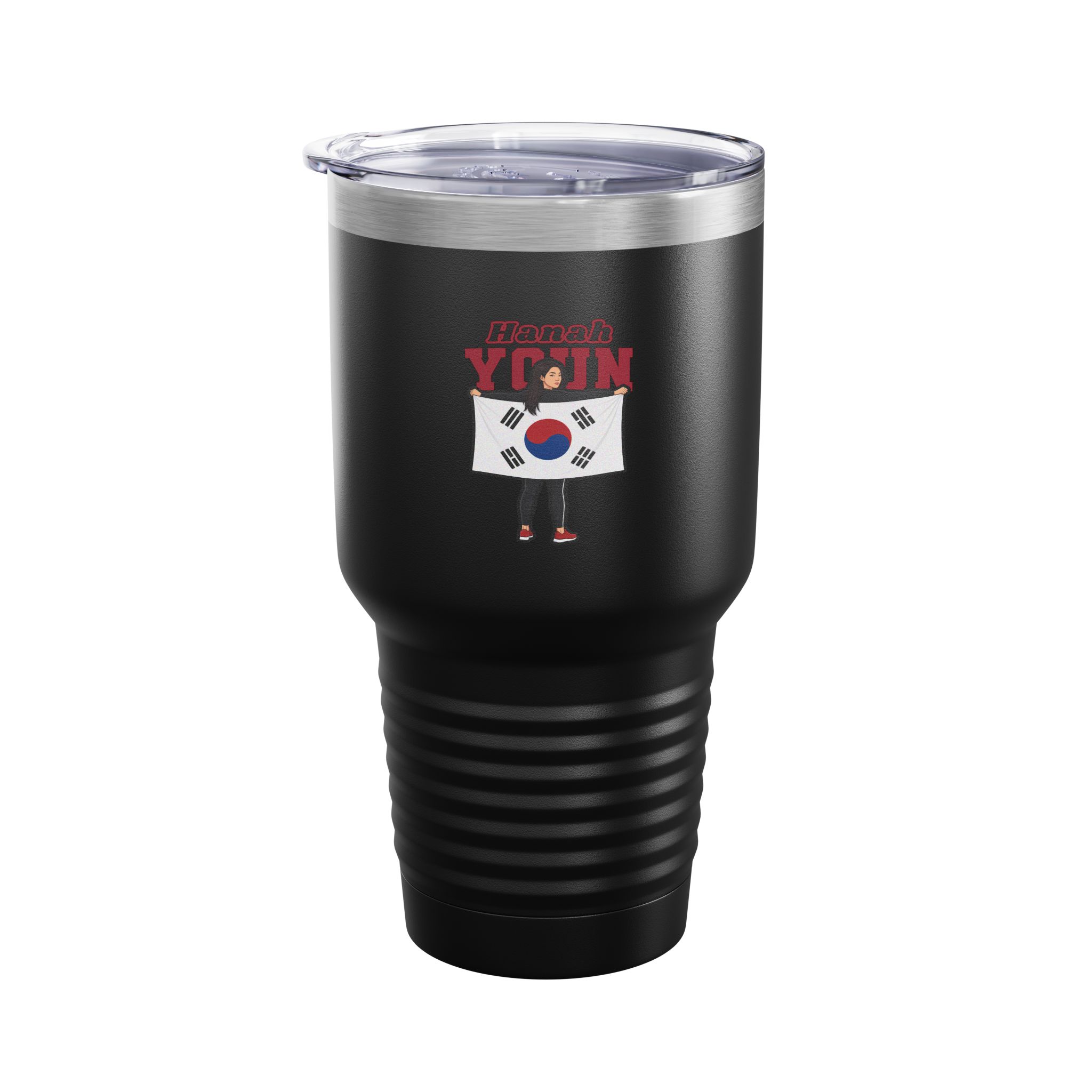 30oz Tumbler — character_name_arch in Black