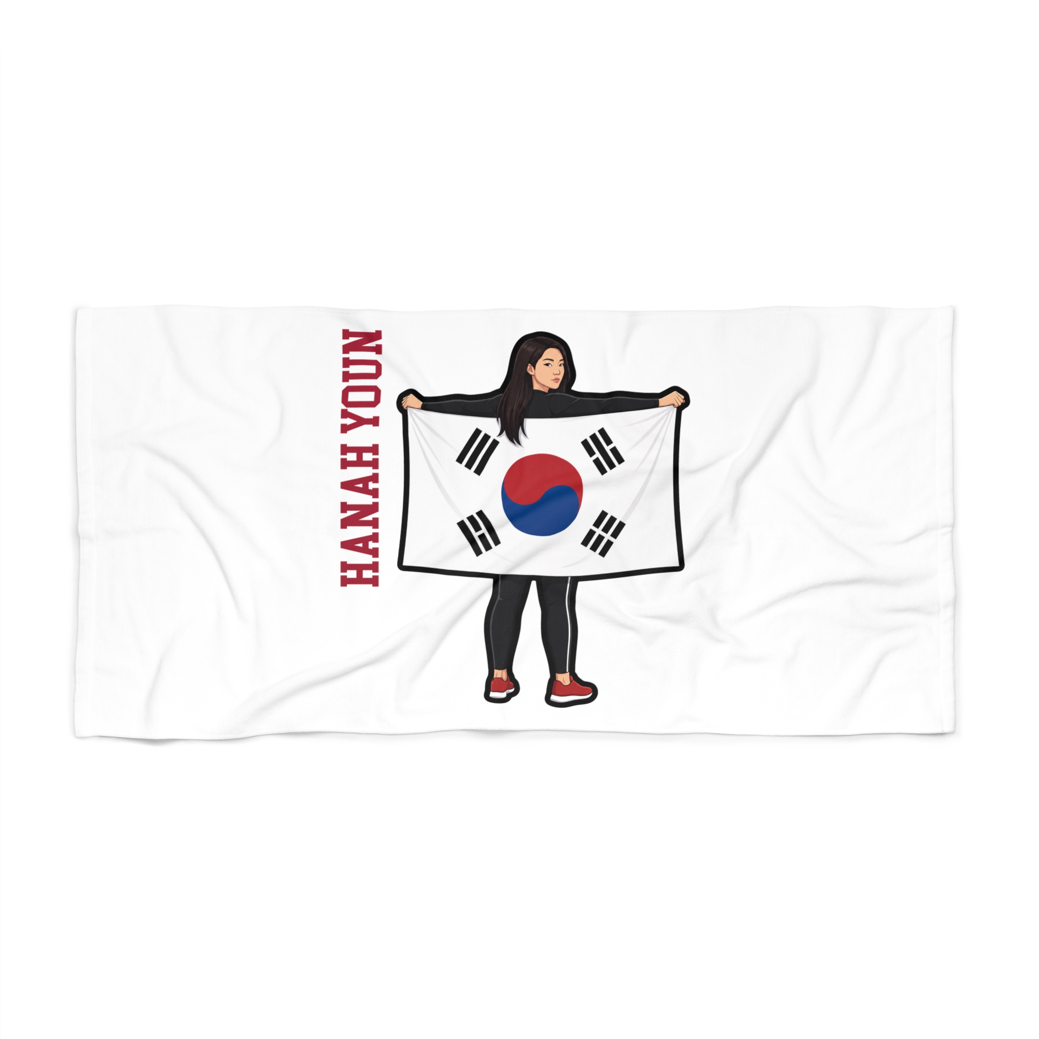 Beach Towel — character_name_vertical in Classic
