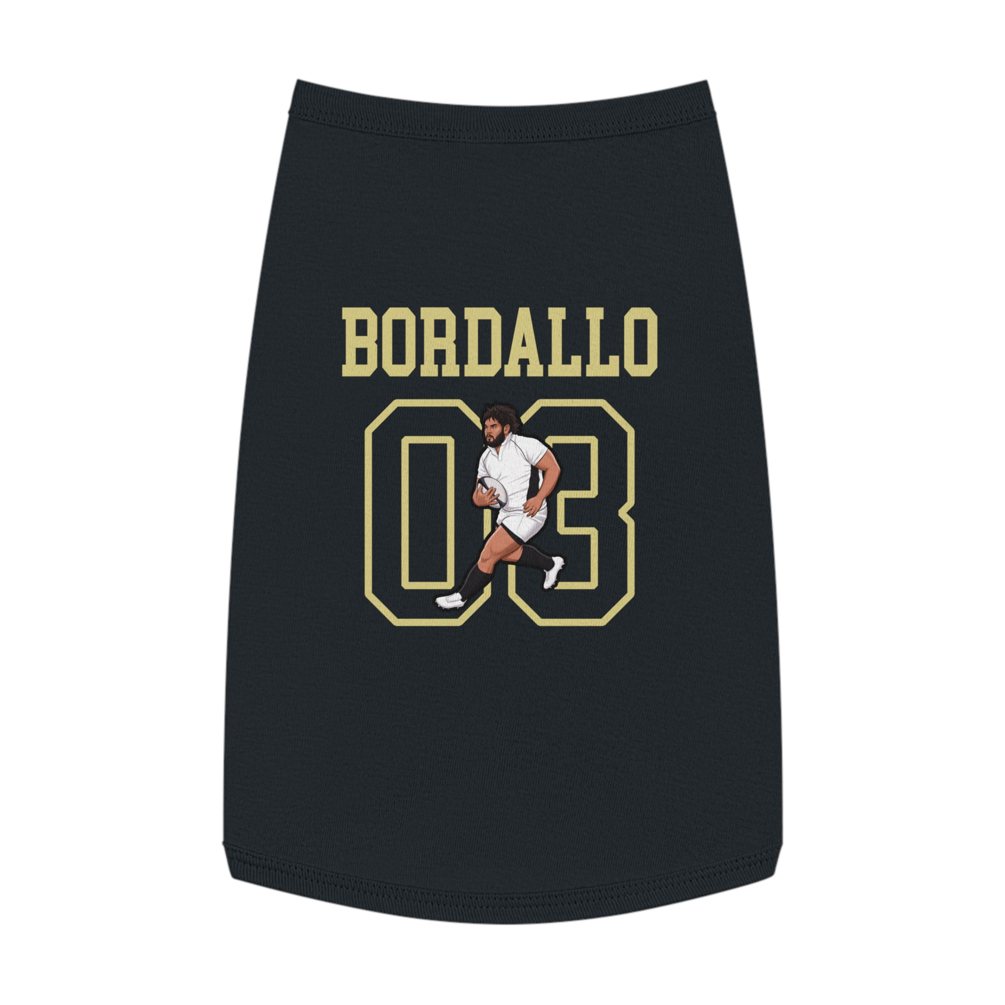 Pet Tank Top — character_shirsey in Black