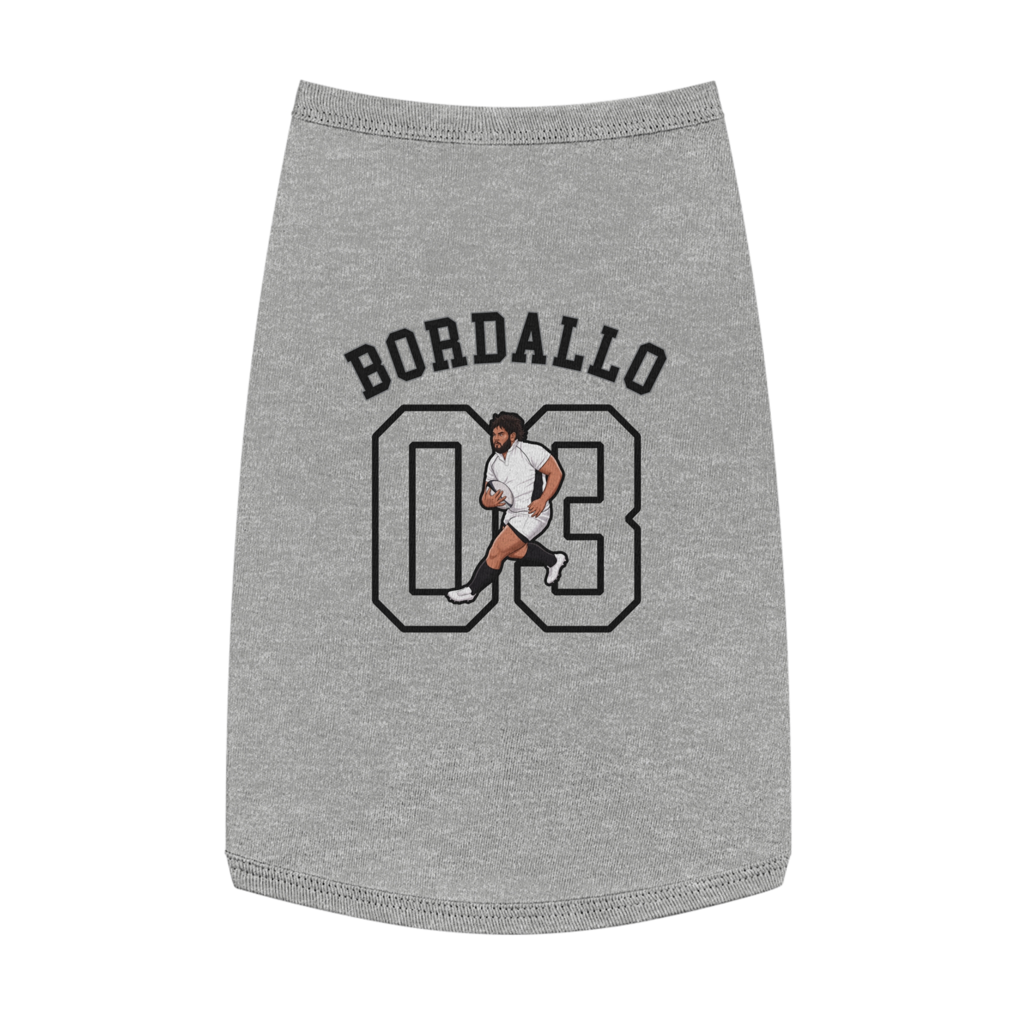 Pet Tank Top — character_shirsey_arch in White