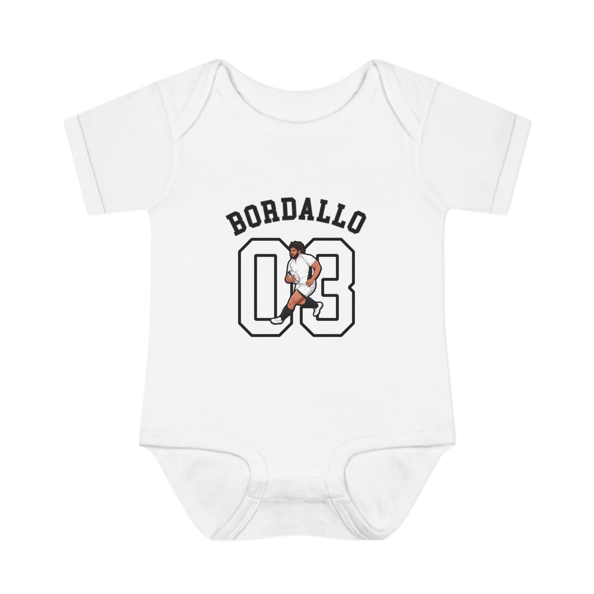Baby Onesie — character_shirsey_arch in White