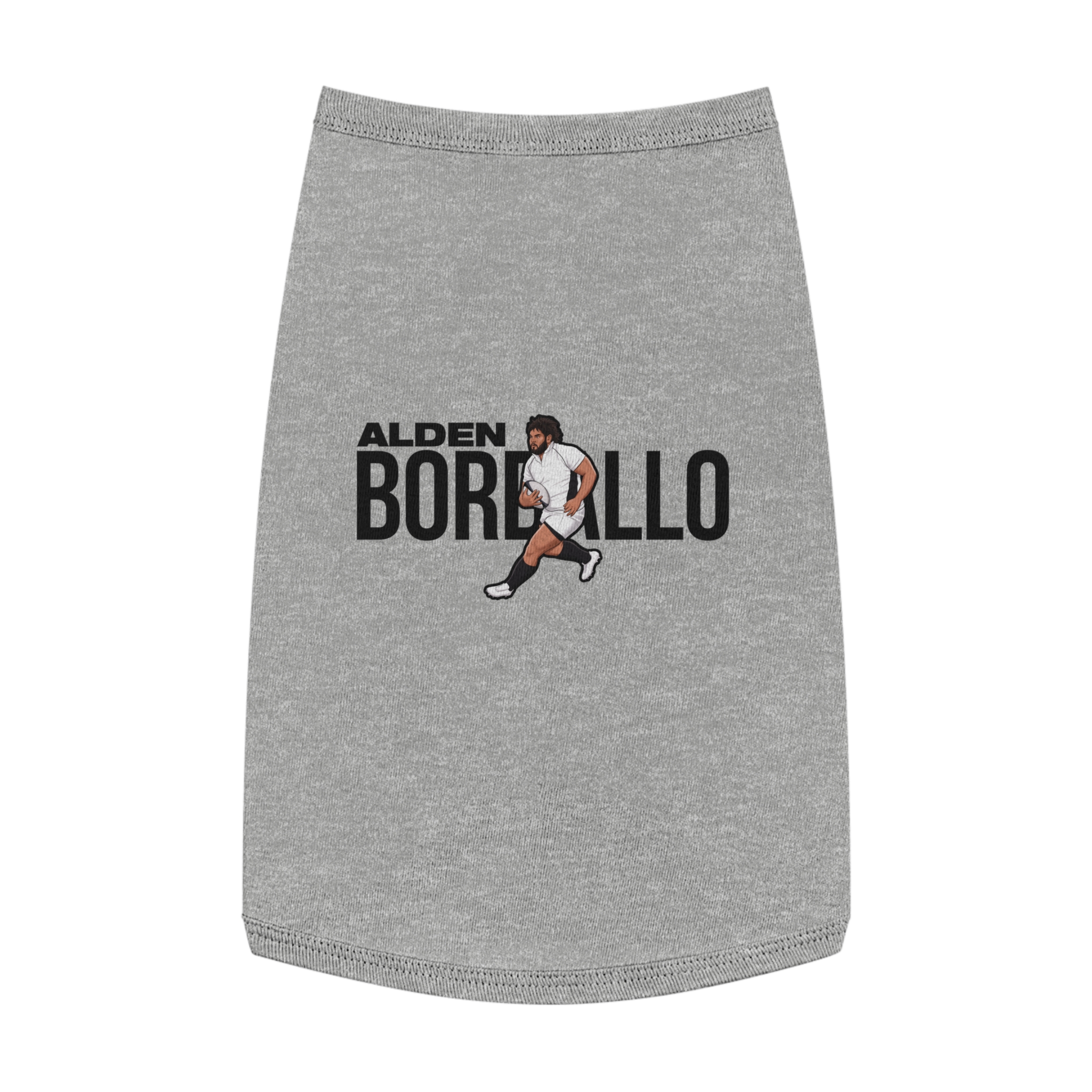 Pet Tank Top — character_player_name in White
