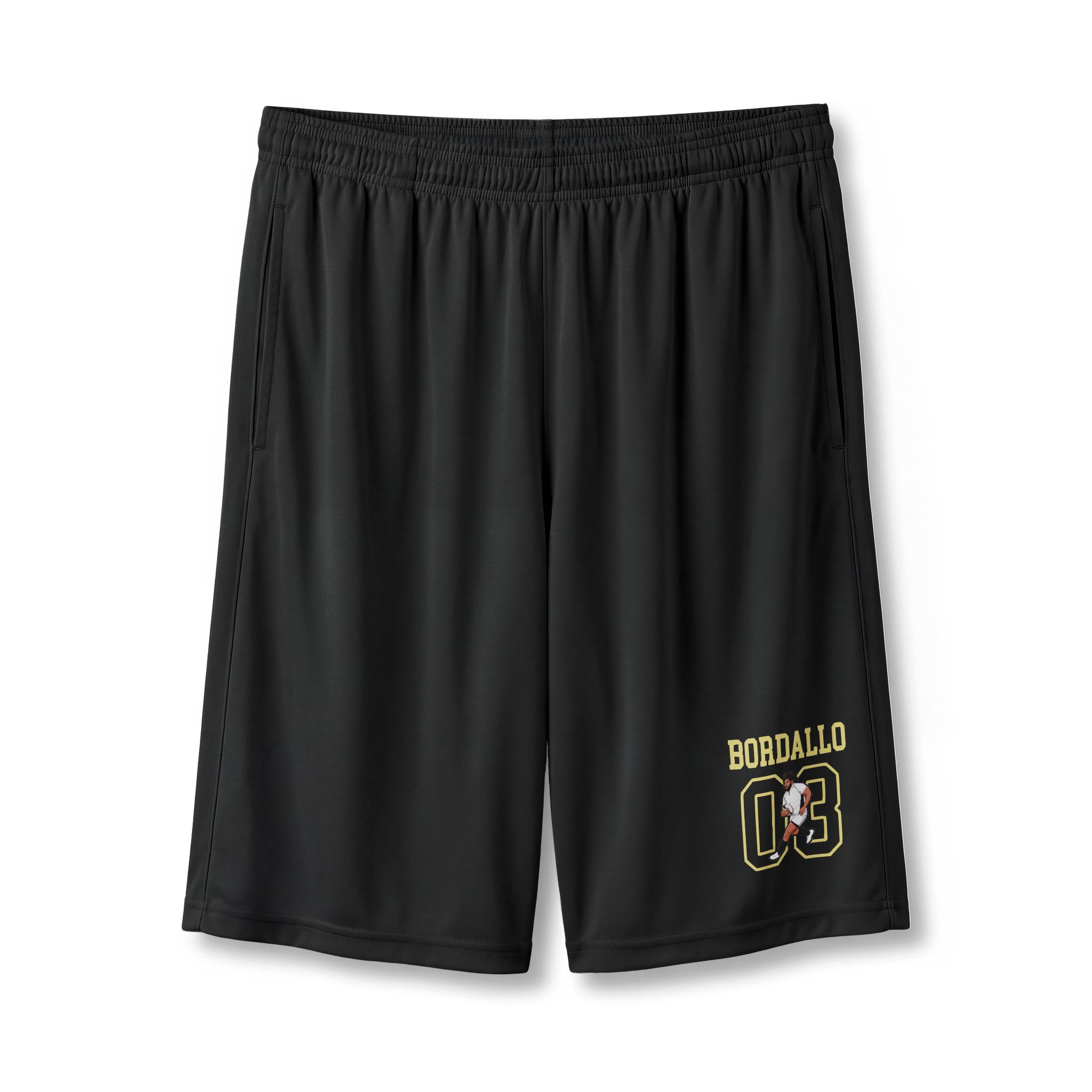 Shorts — character_shirsey in Black