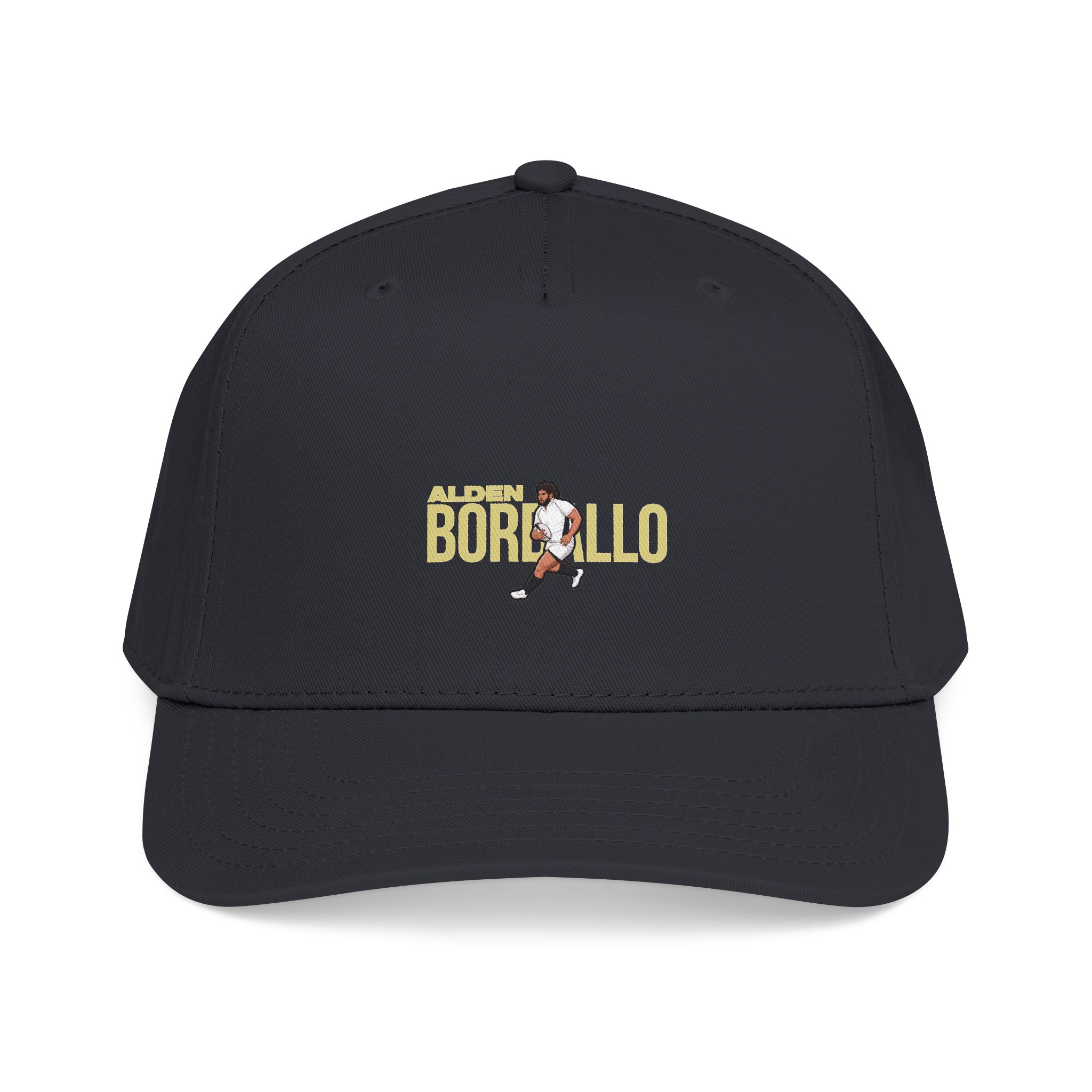 Baseball Cap — character_player_name in Black