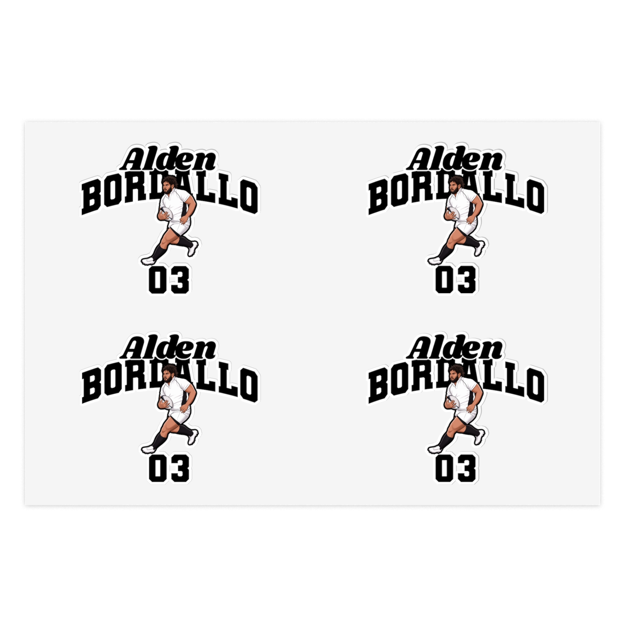 Sticker Sheet — character_signature_arch in Classic