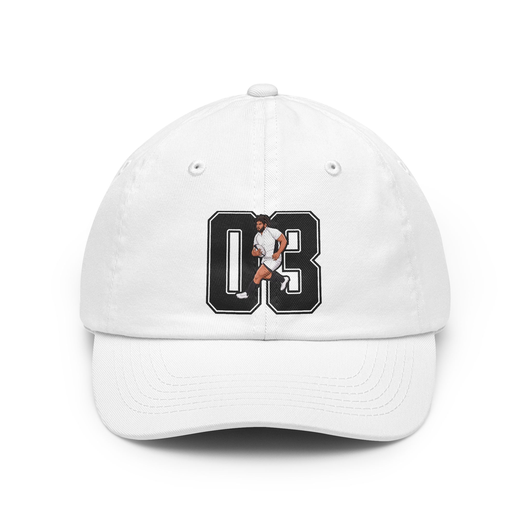 Classic Cap — character_number in White